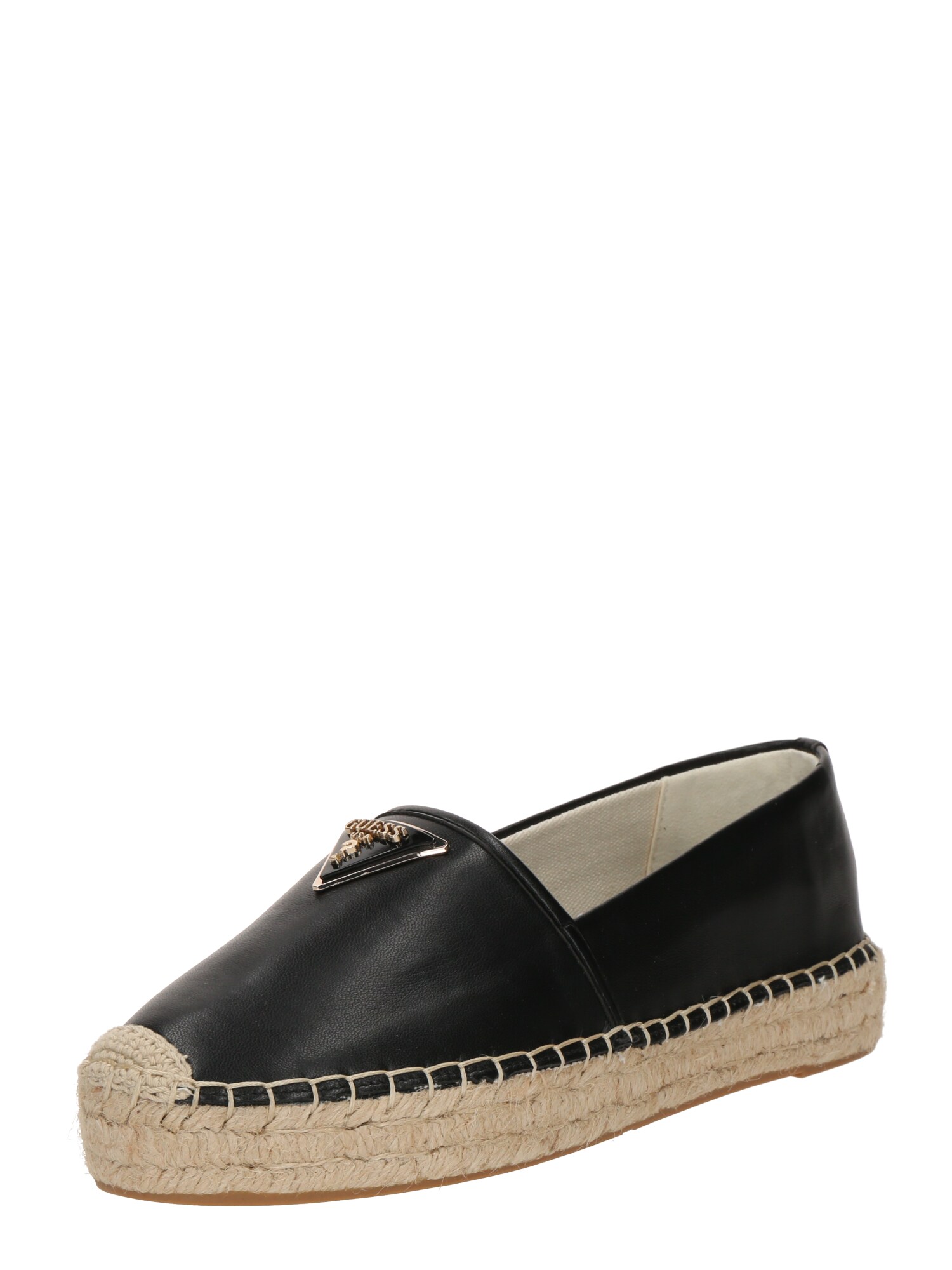 GUESS Espadrilky 'Jolandy'  svetlobéžová / zlatá / čierna