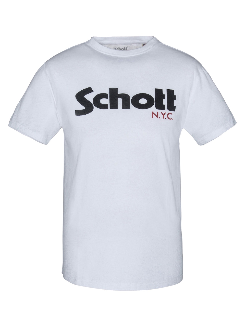 T-shirt blodröd / svart