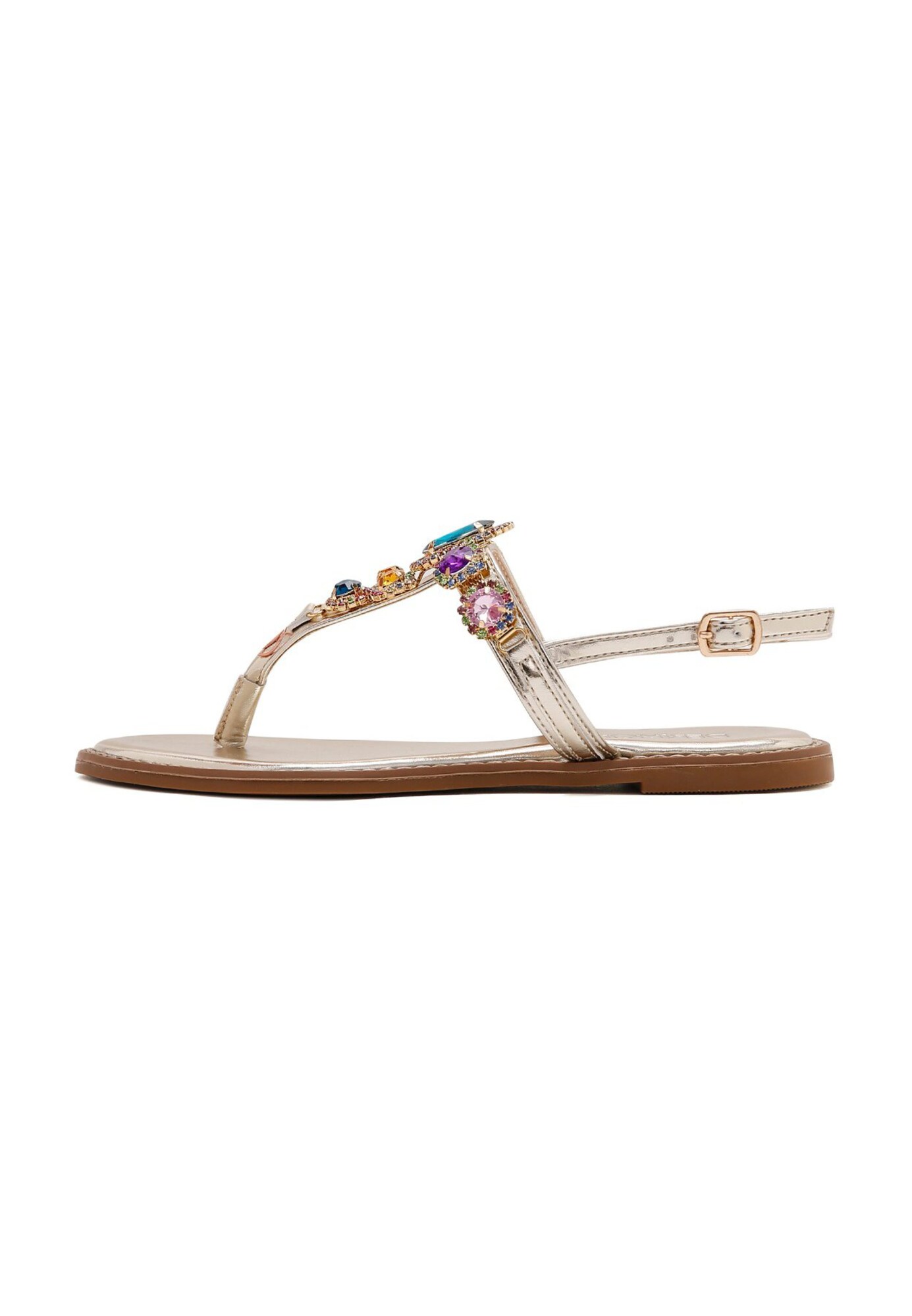 Derimod Sandalias con hebilla  azul / oro / lila / naranja