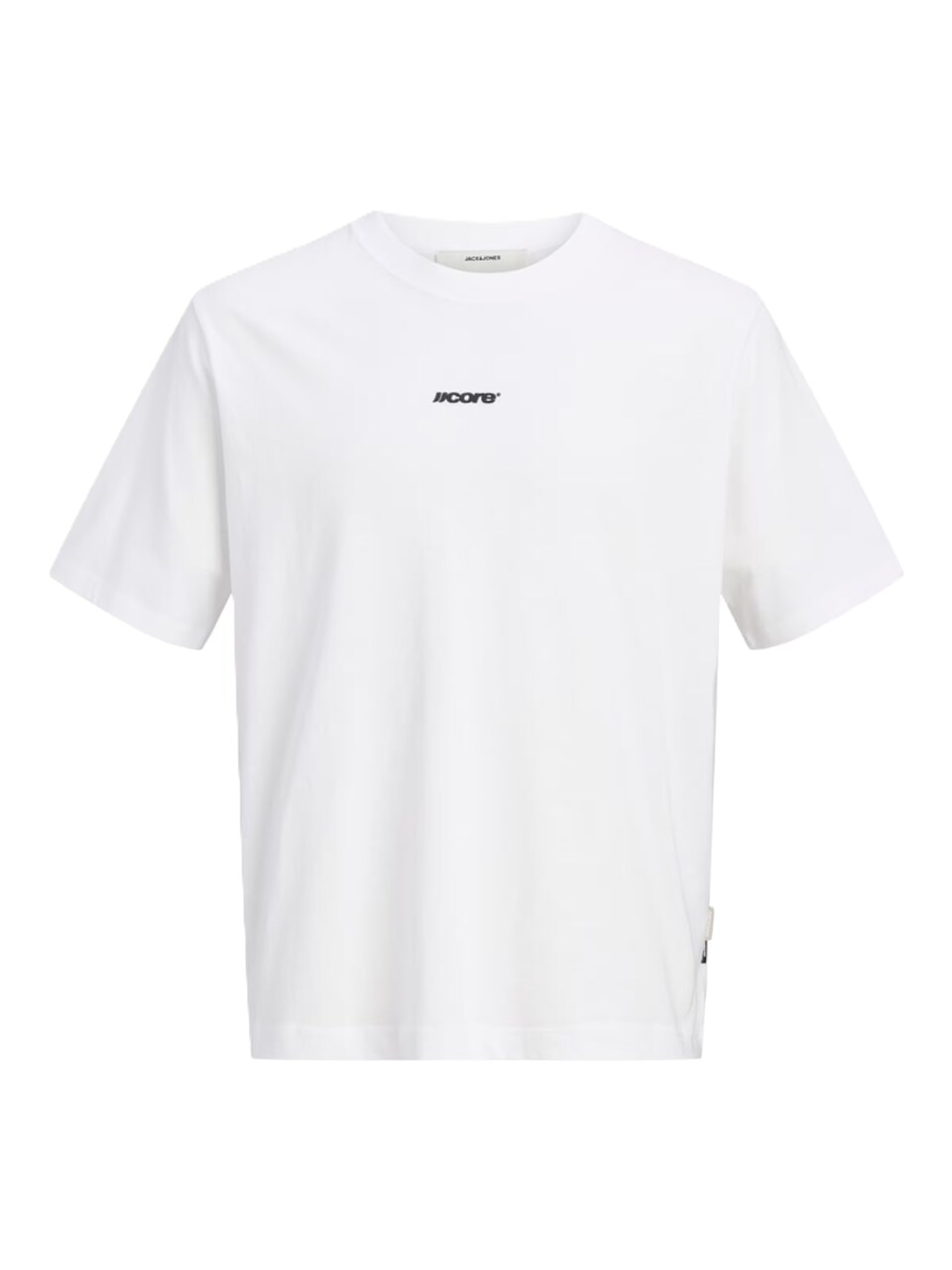 T-shirt 'JCOClub' ljusgrå / svart