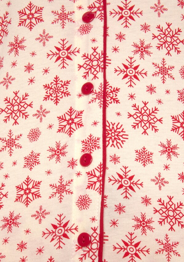 LASCANA, Pizsama 'Xmas', rózsaszín, 3 kép a 5 közül