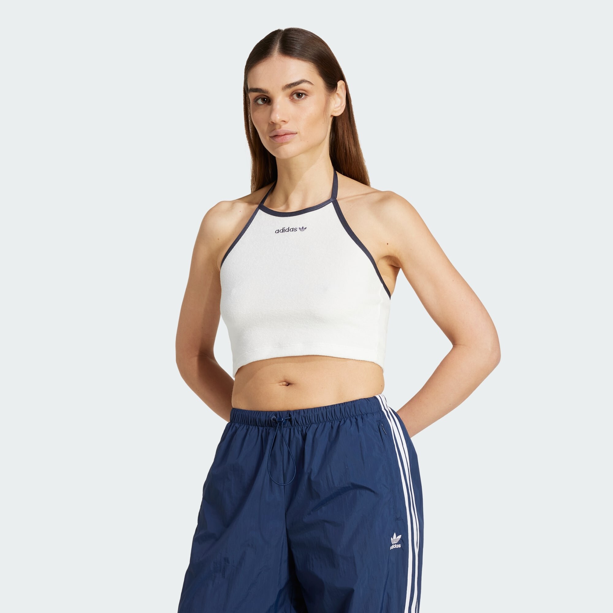 ADIDAS ORIGINALS Top  tengerészkék / fehér termék 2. képe