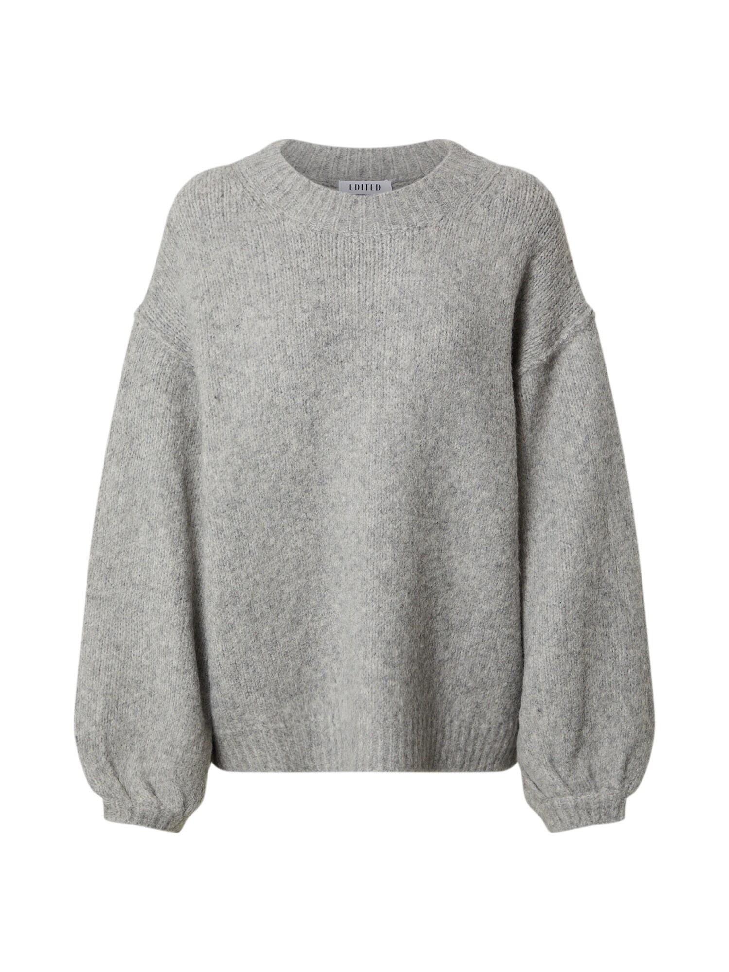 EDITED Laisvas megztinis 'Luisa'  margai pilka / pilka