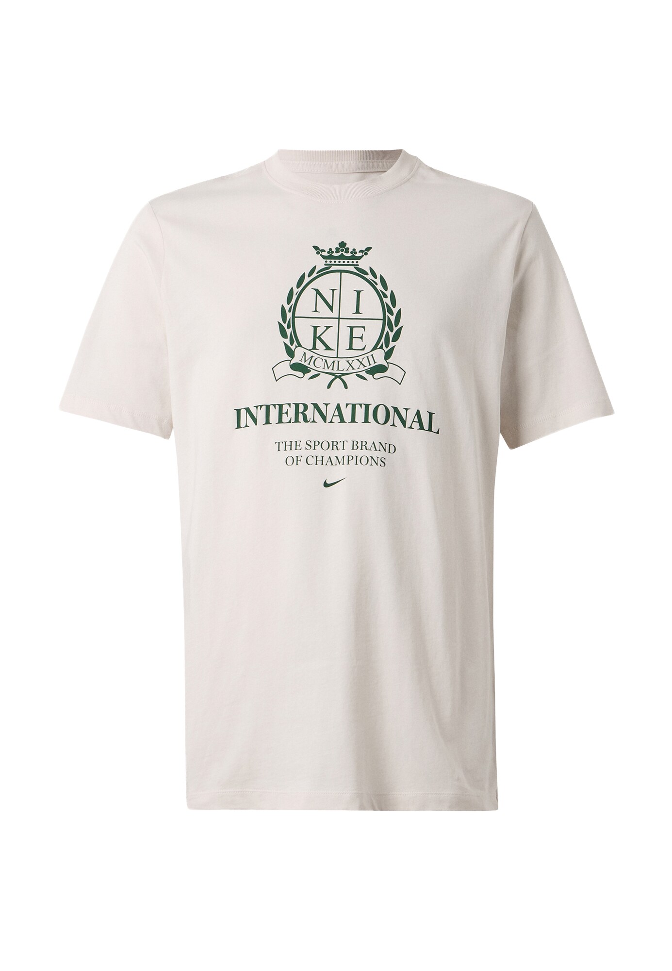 Nike Sportswear Tricou verde / alb murdar