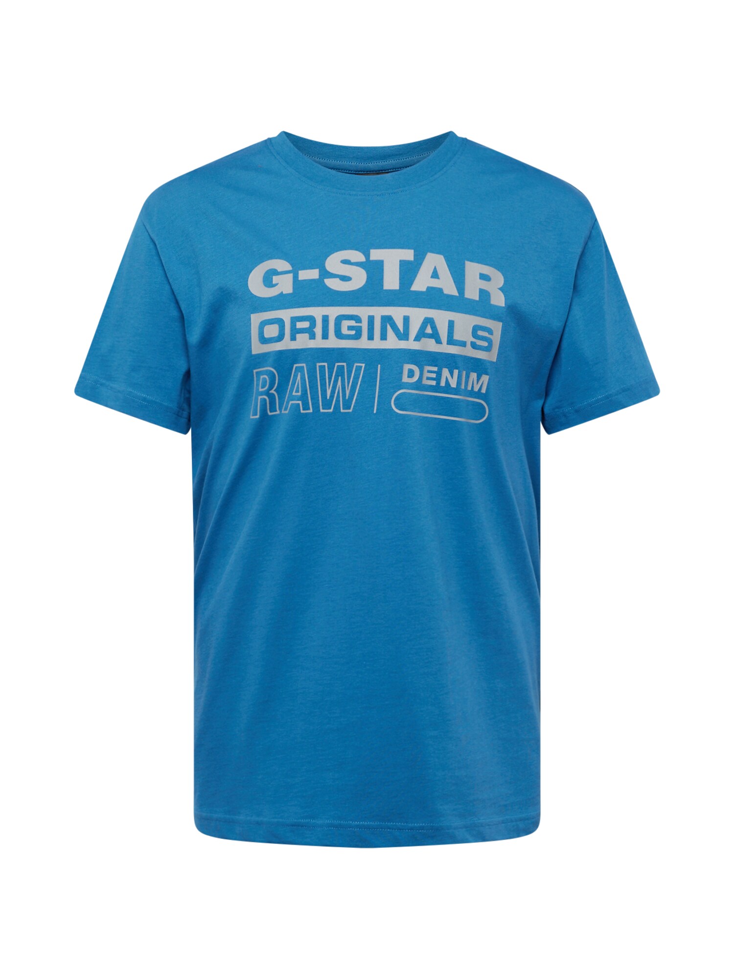 G-STAR Póló  királykék / szürke akciós termékkép 1