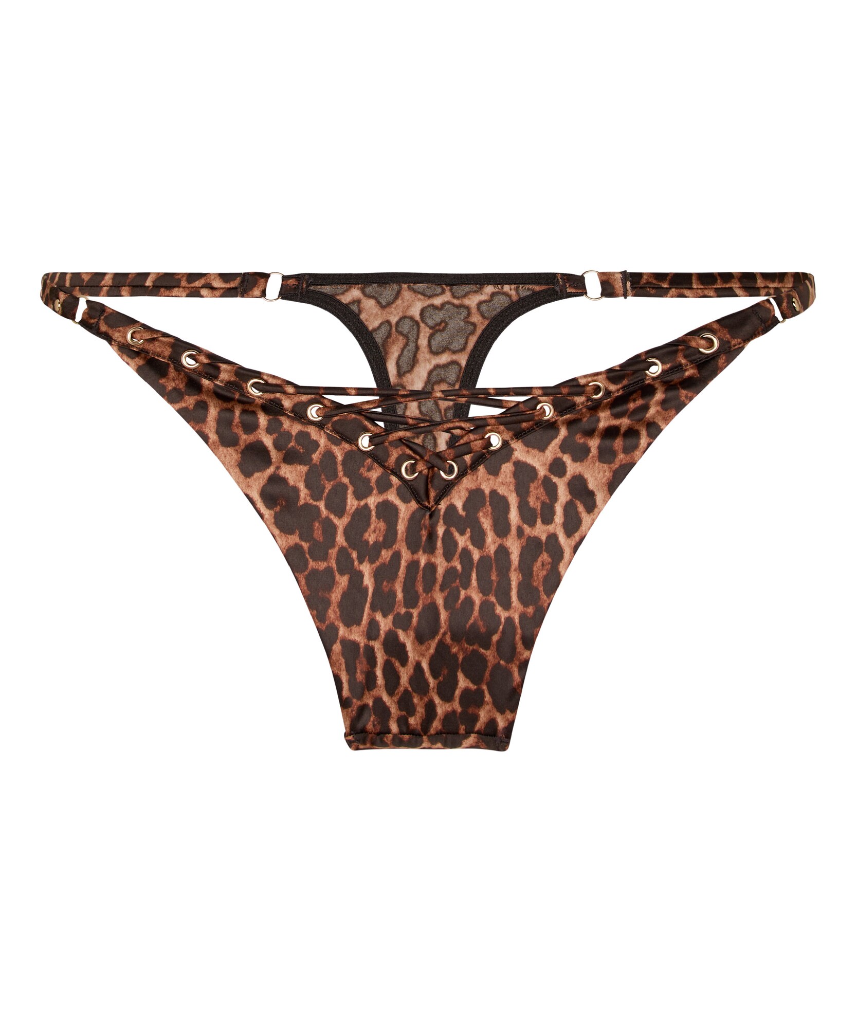 Hunkemöller Tangá  hnedá / tmavohnedá