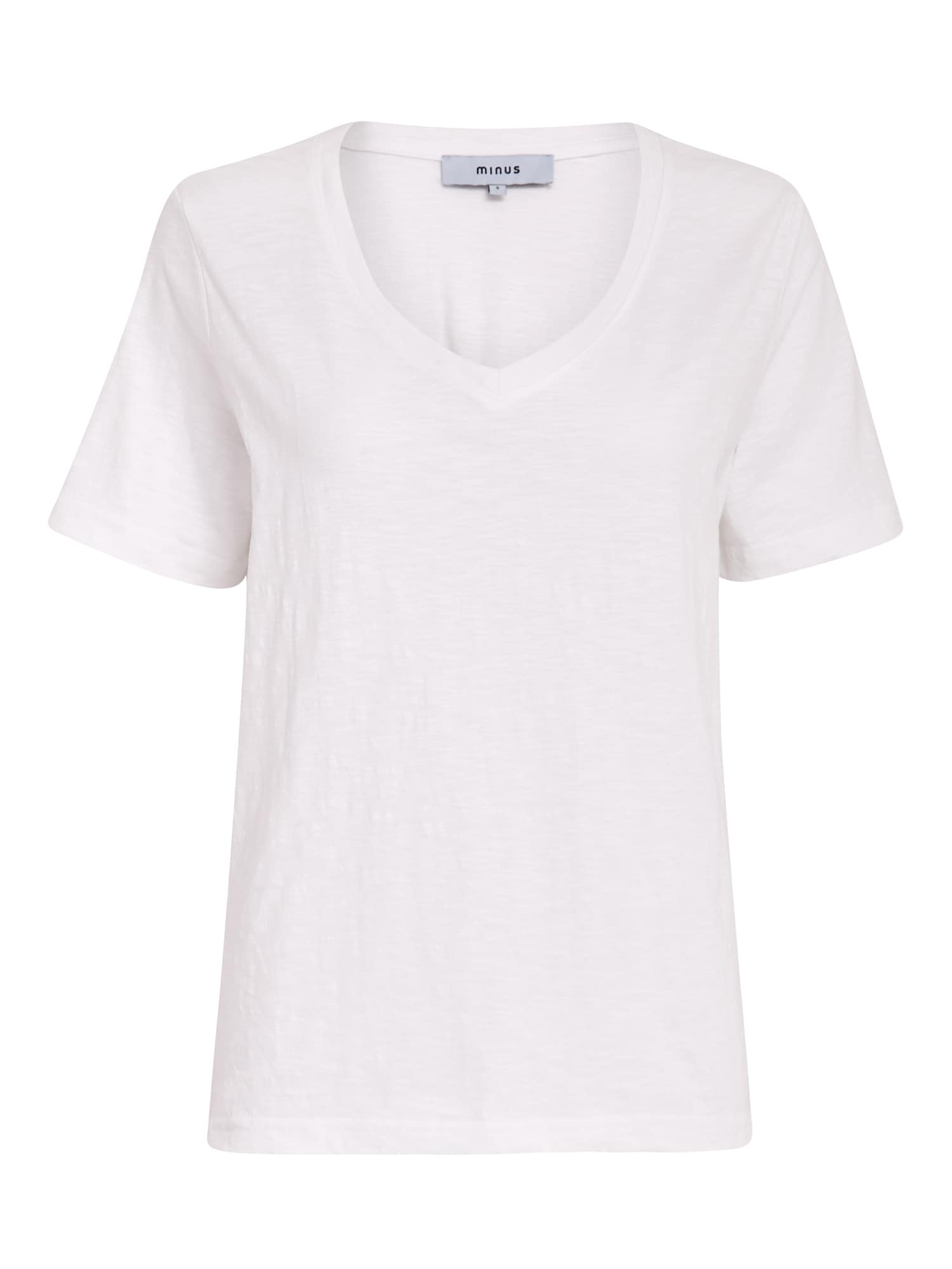 minus Tricou  alb murdar