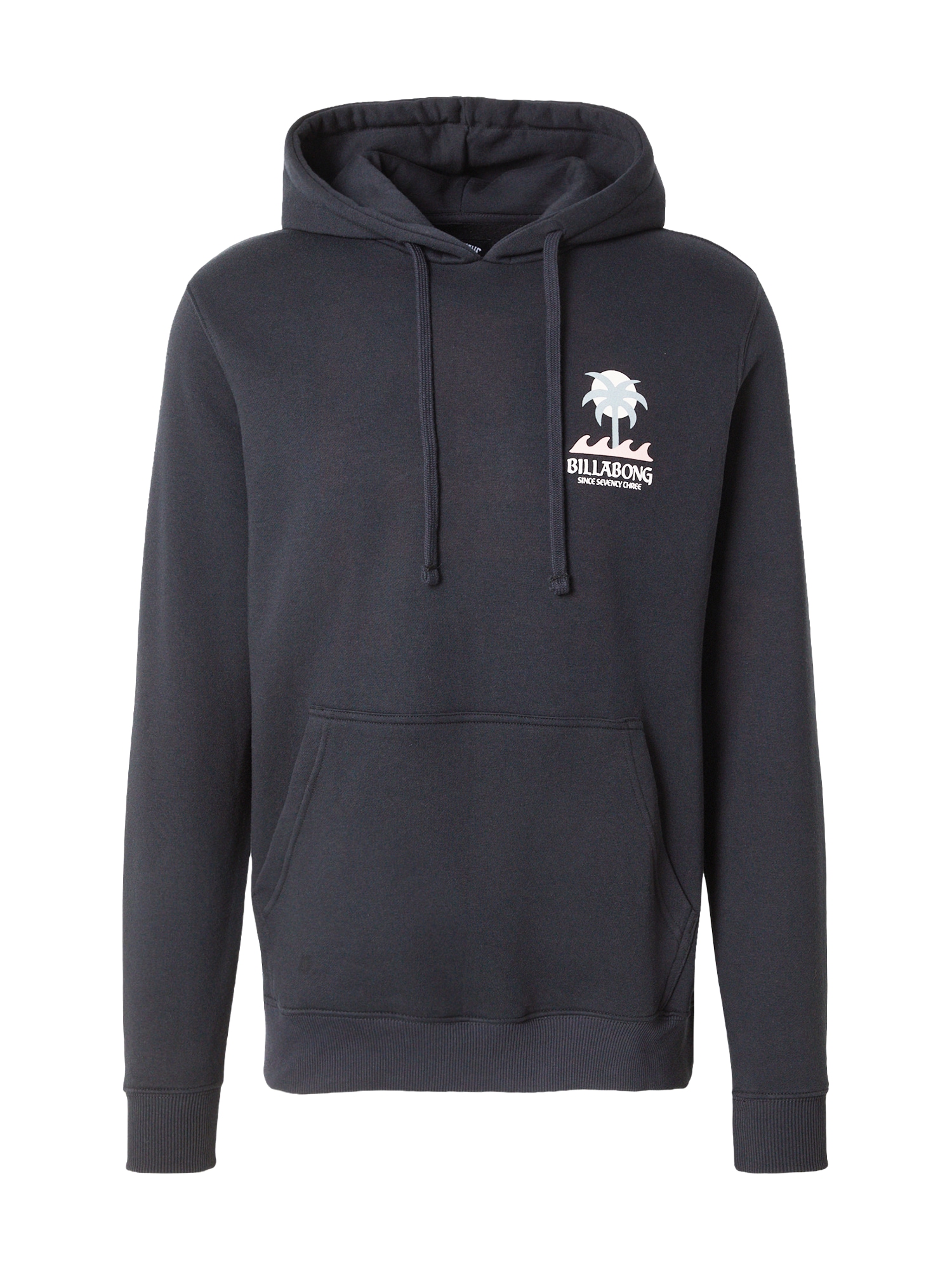 BILLABONG Mikina 'FOUNDATION'  sivá / ružová / čierna / prírodná biela