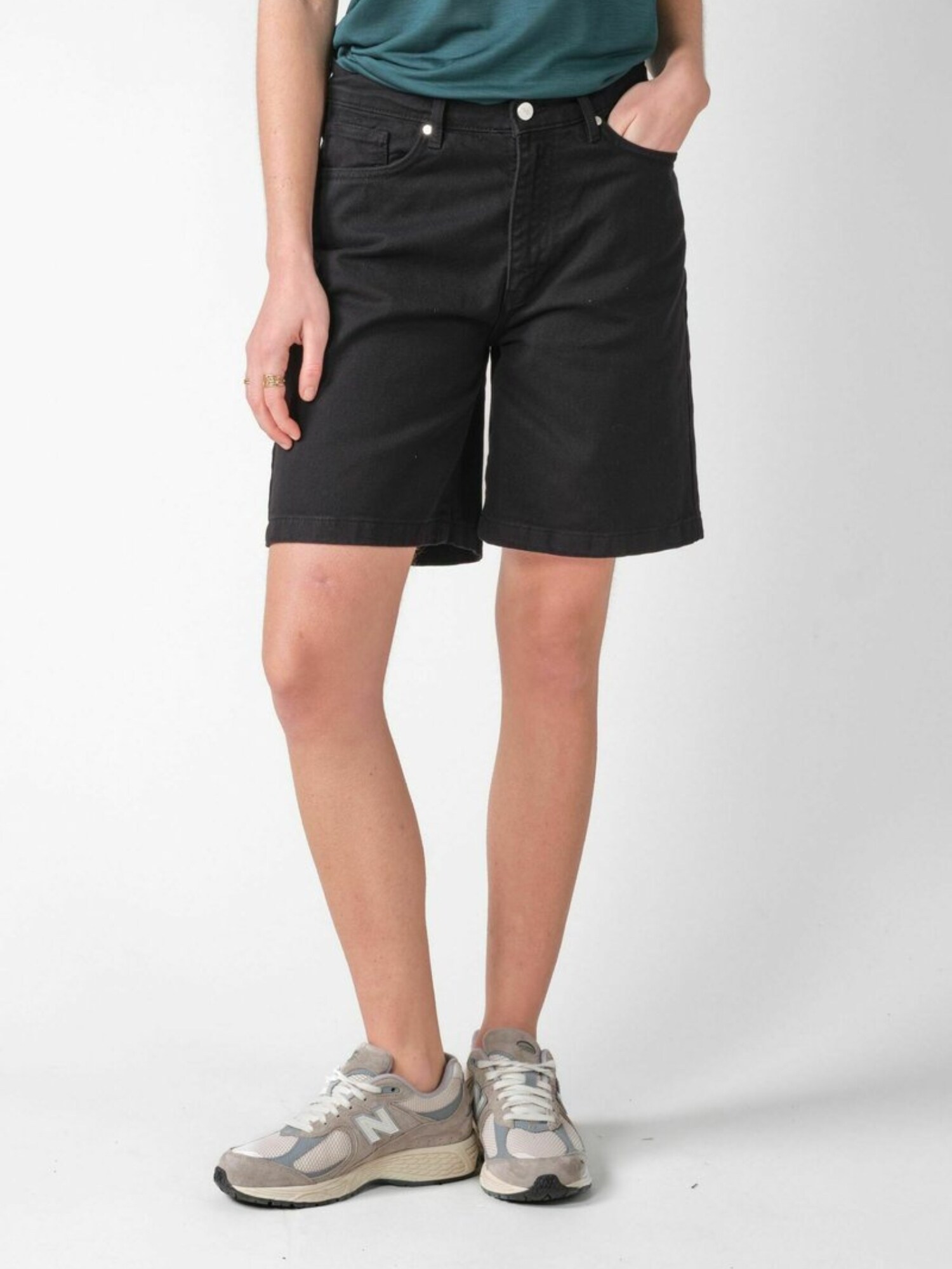 Klitmøller Collective Pantaloni ' Jules '  gri piatră