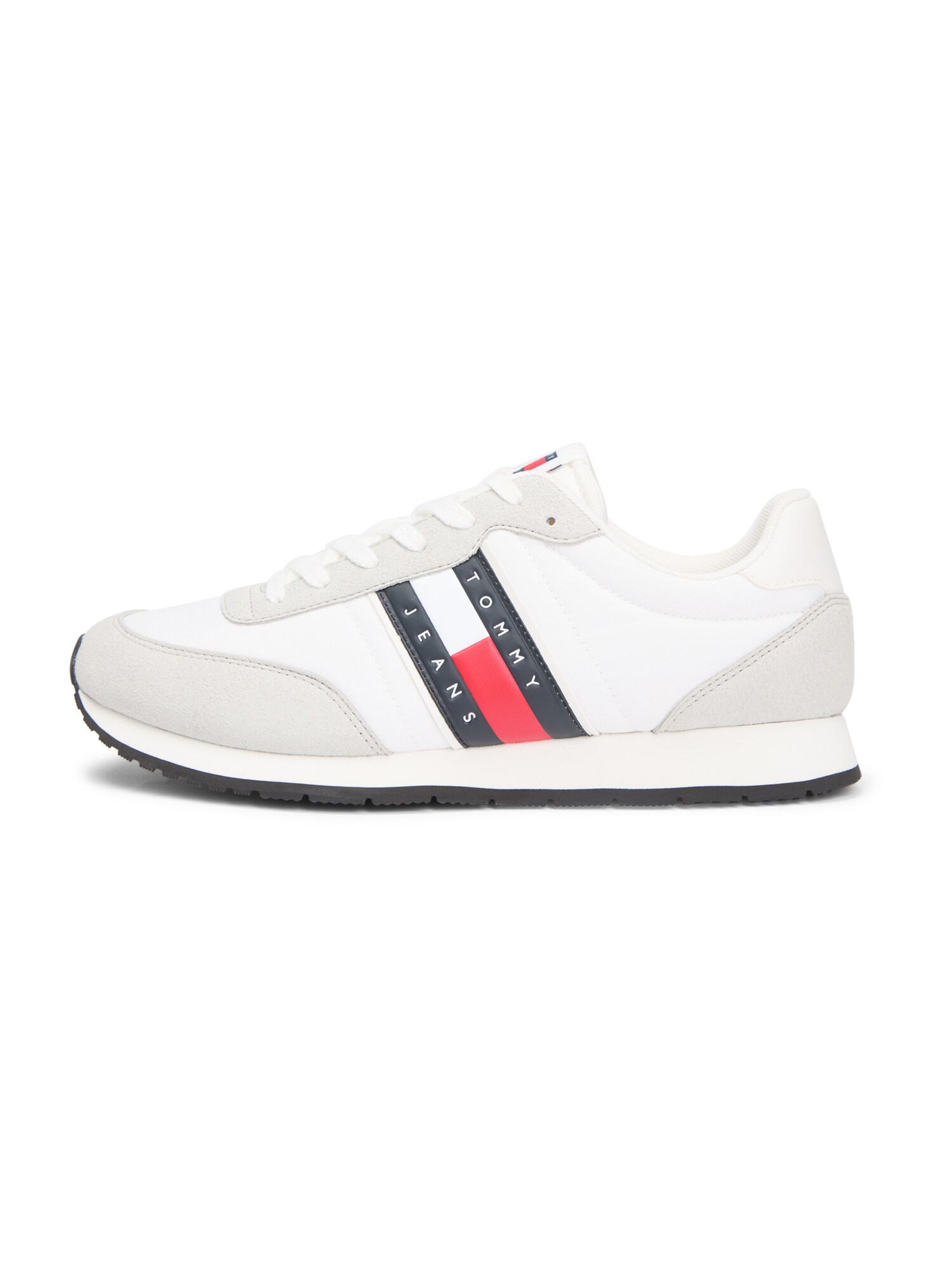 Tommy Jeans Sneaker low CLASSIC  gri deschis / roșu / negru / alb