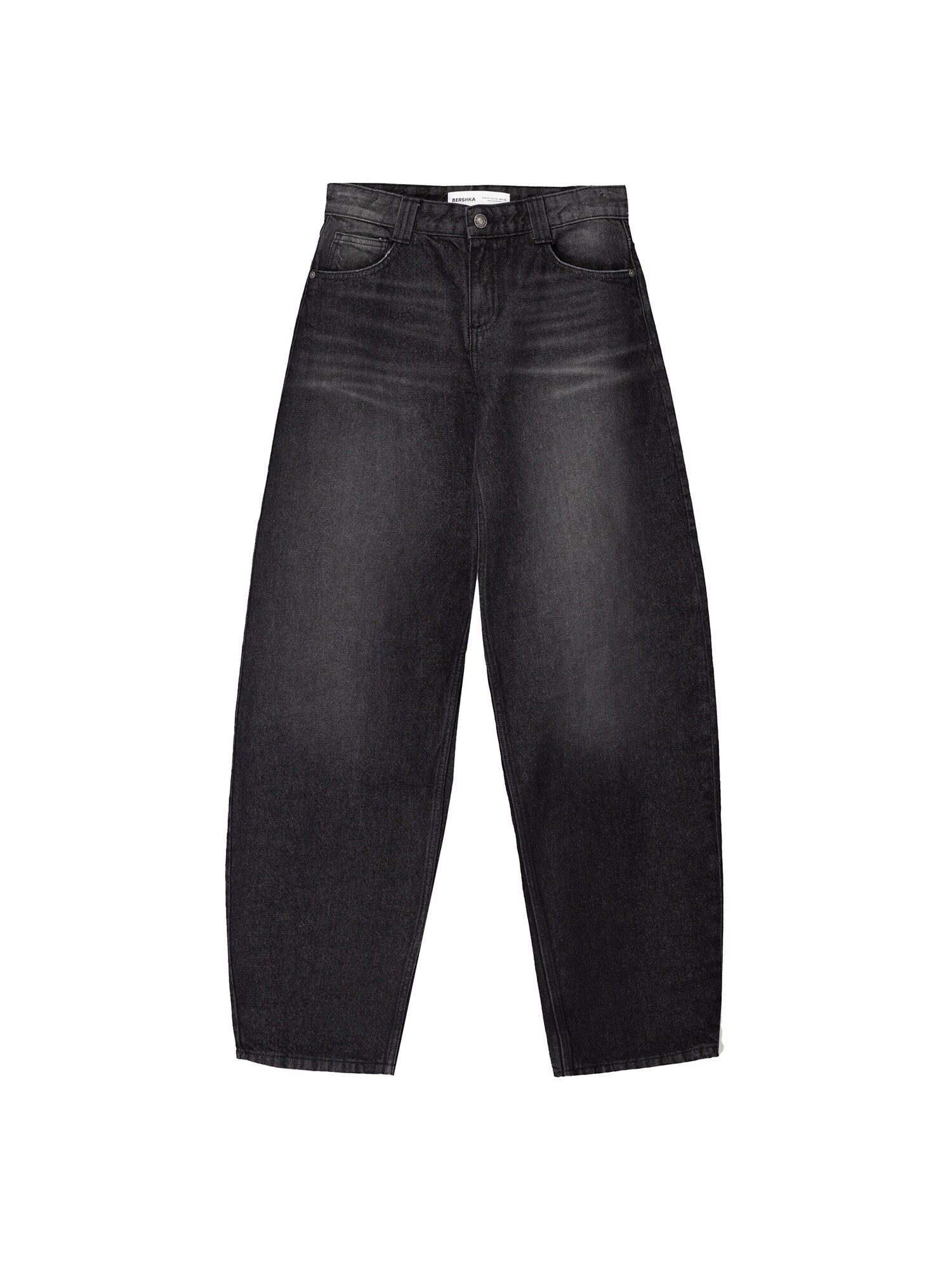 Bershka Jeans  negru denim