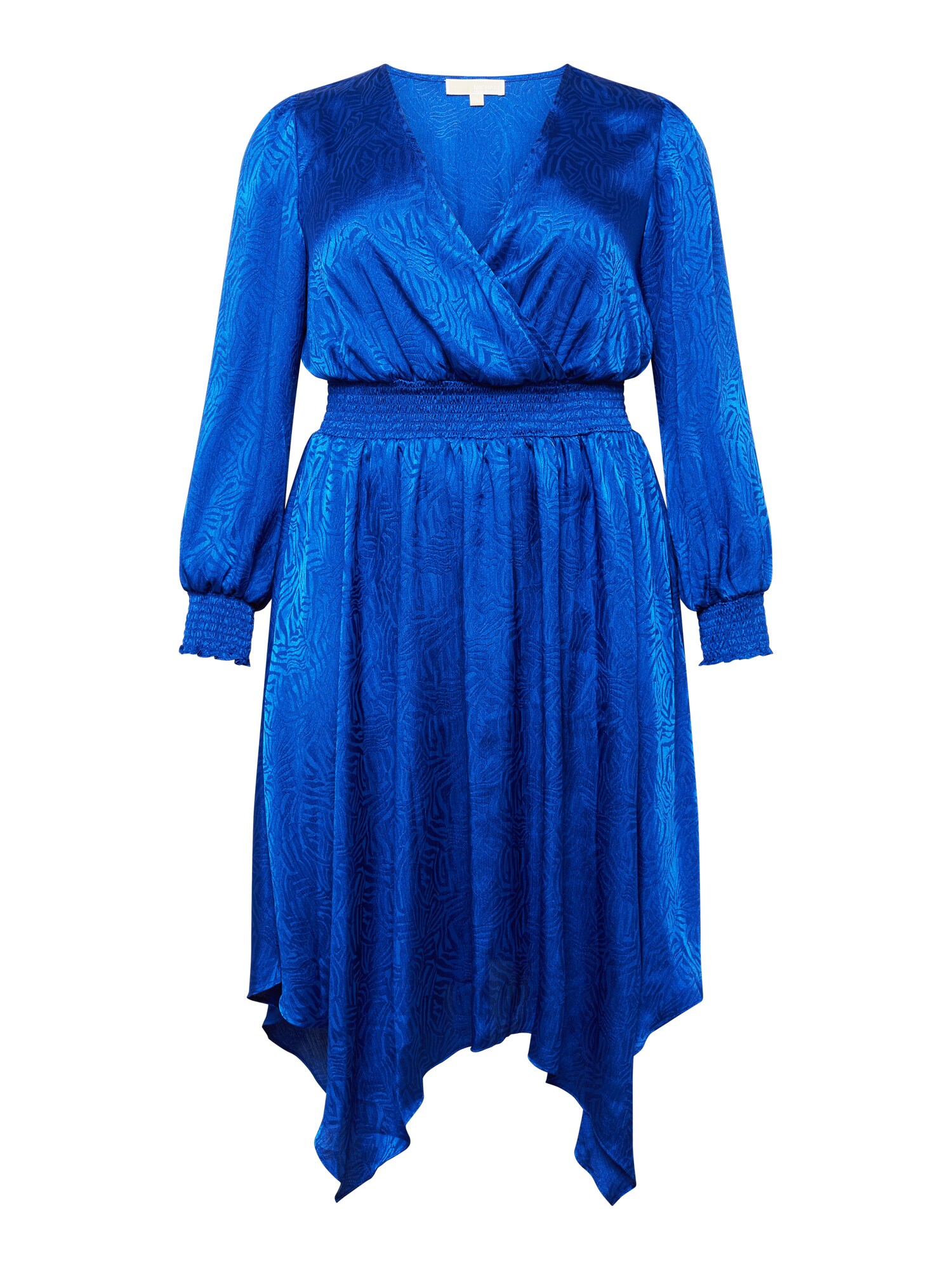 Michael Kors Plus Vestido 'FRACTAL ZEBRA'  azul real
