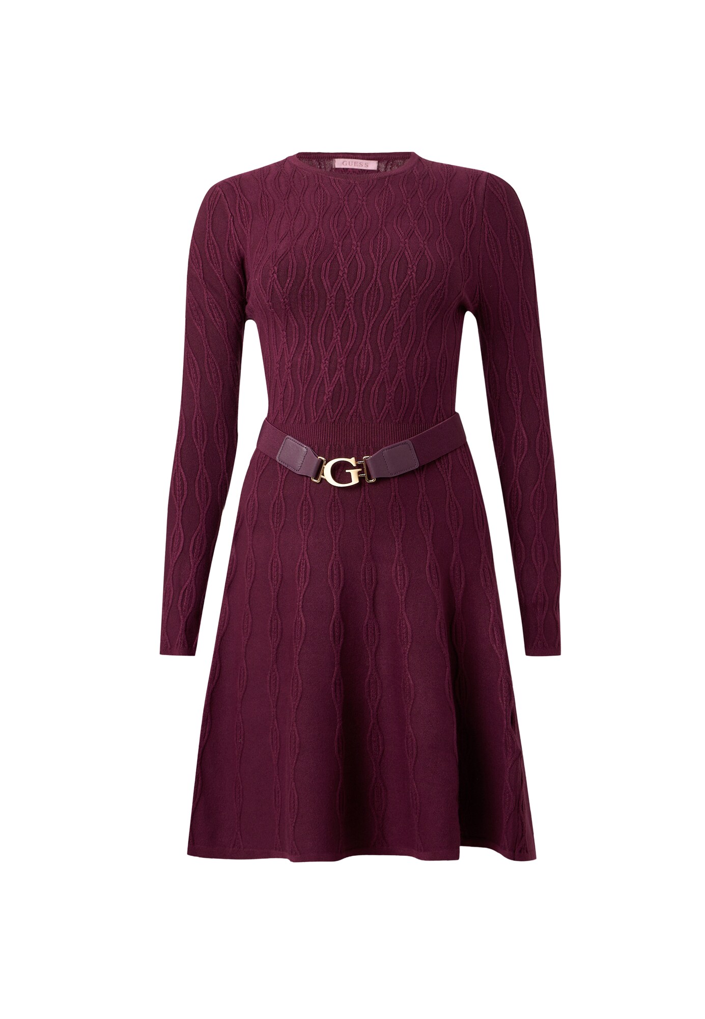 GUESS Rochie tricotat YUKI ciclam