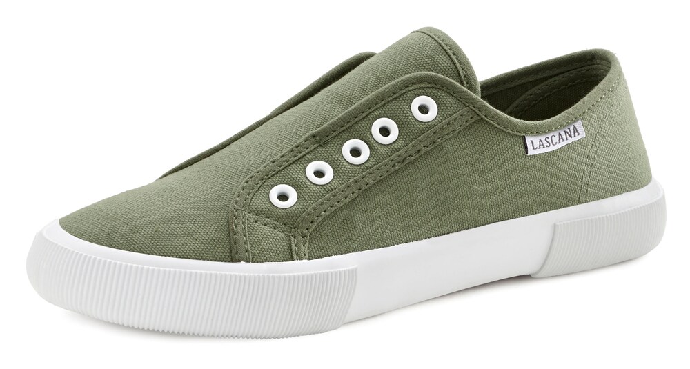 LASCANA Sneaker Damen Größe 43 oliv