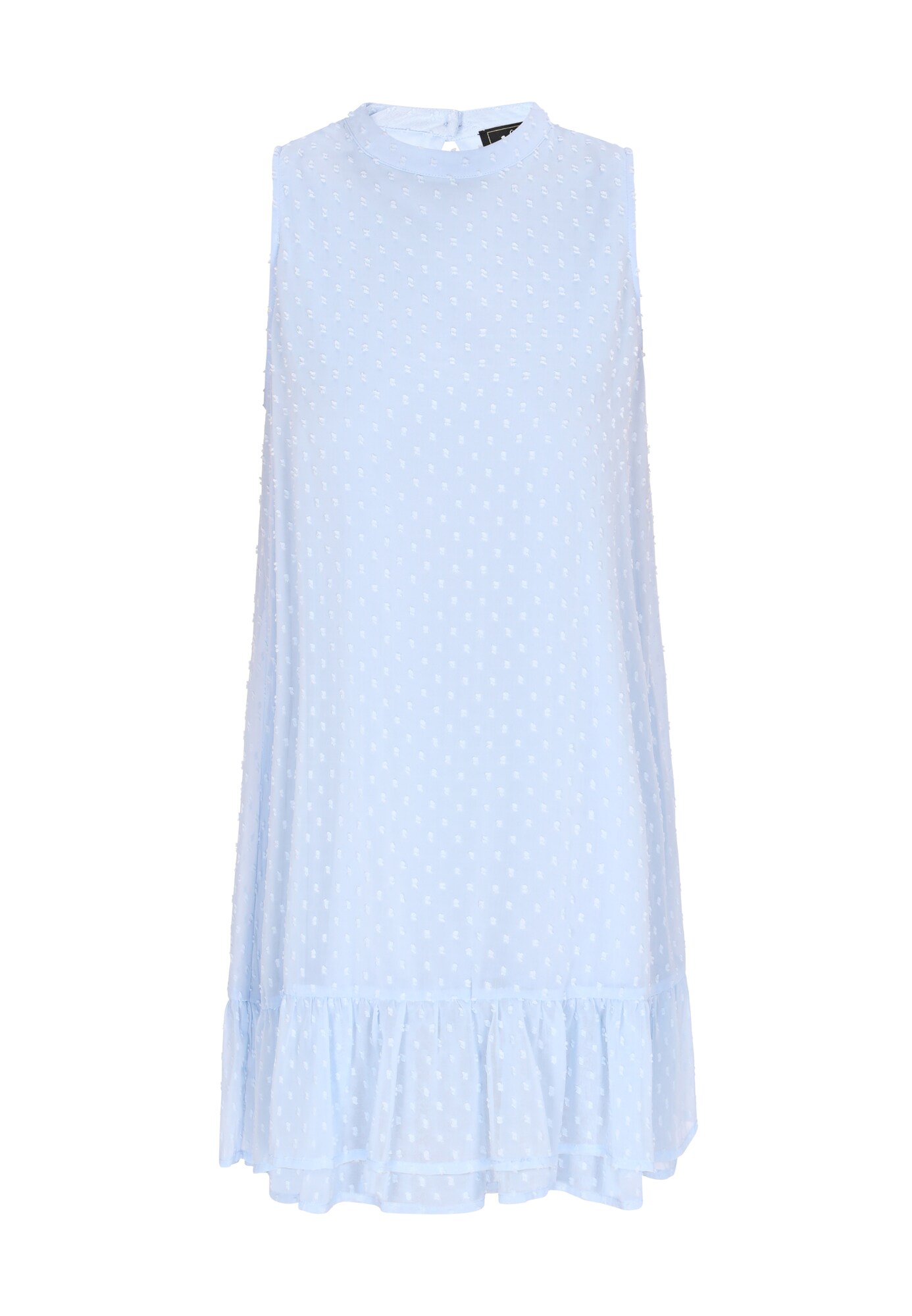 faina Rochie Fashion Look  albastru deschis / alb