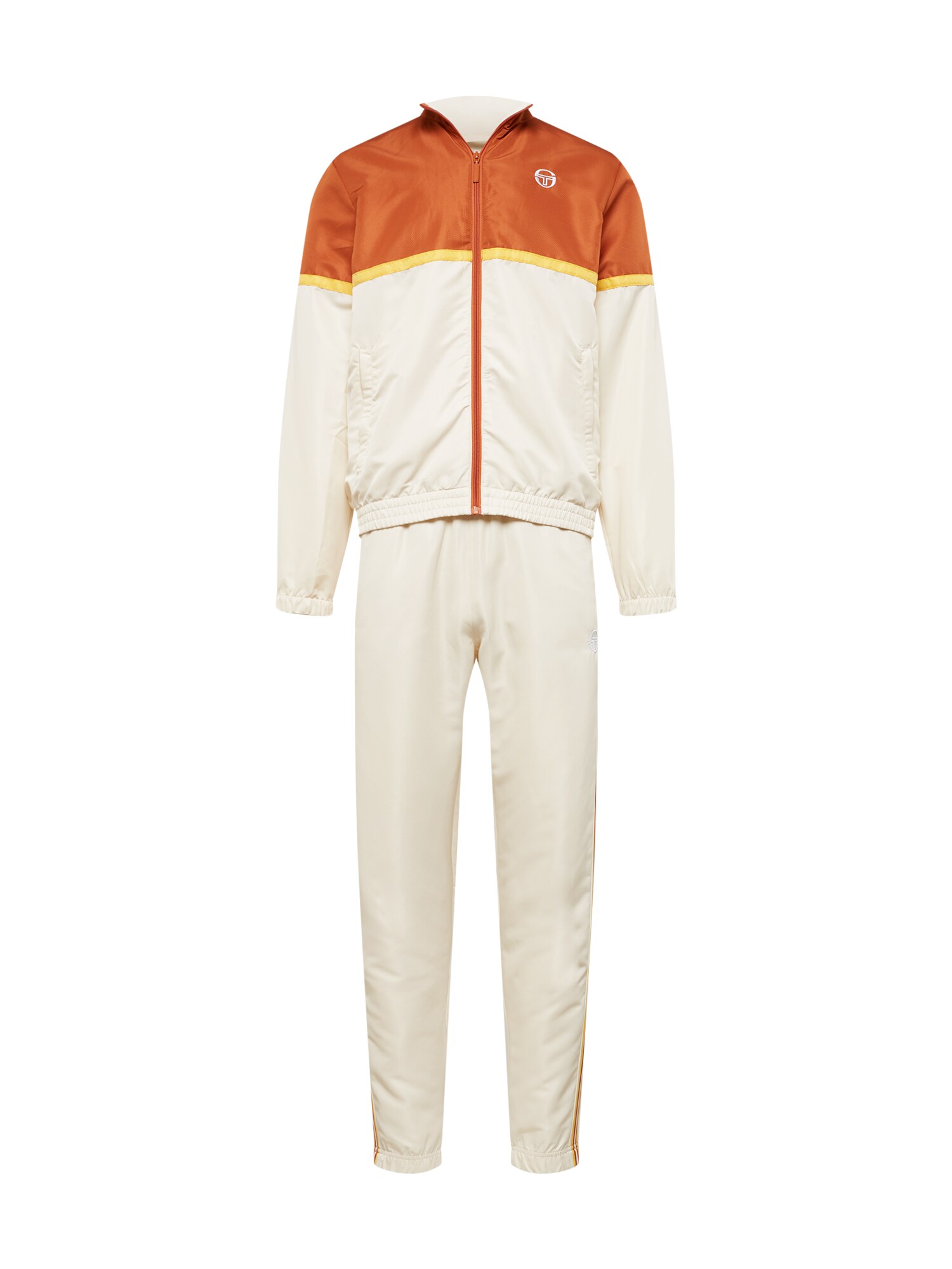 Sergio Tacchini Joggingová súprava 'NEIDA'  krémová / pueblo / žltá / biela