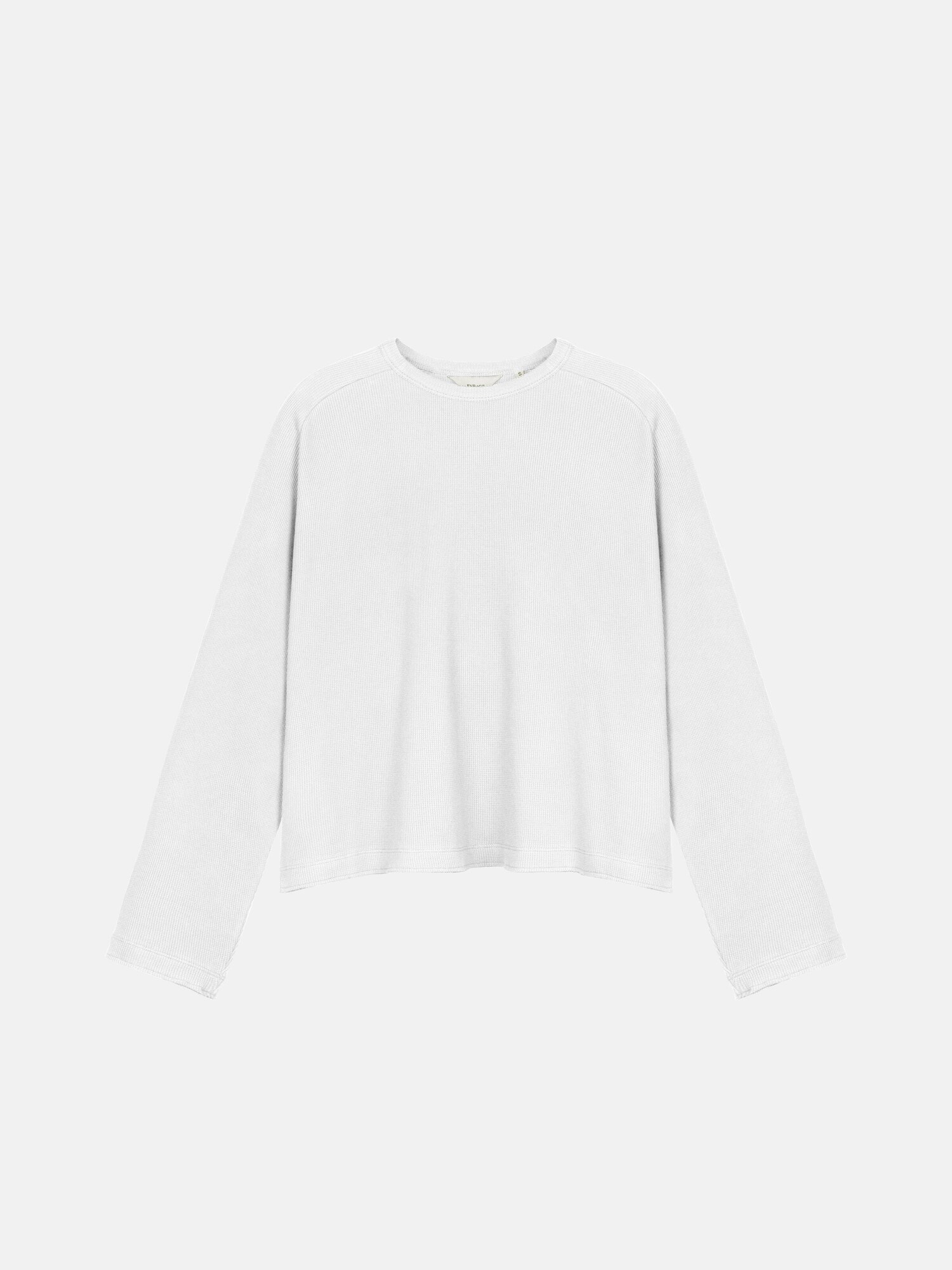 ENRAGE Maglia extra large 'THERMAL' bianco