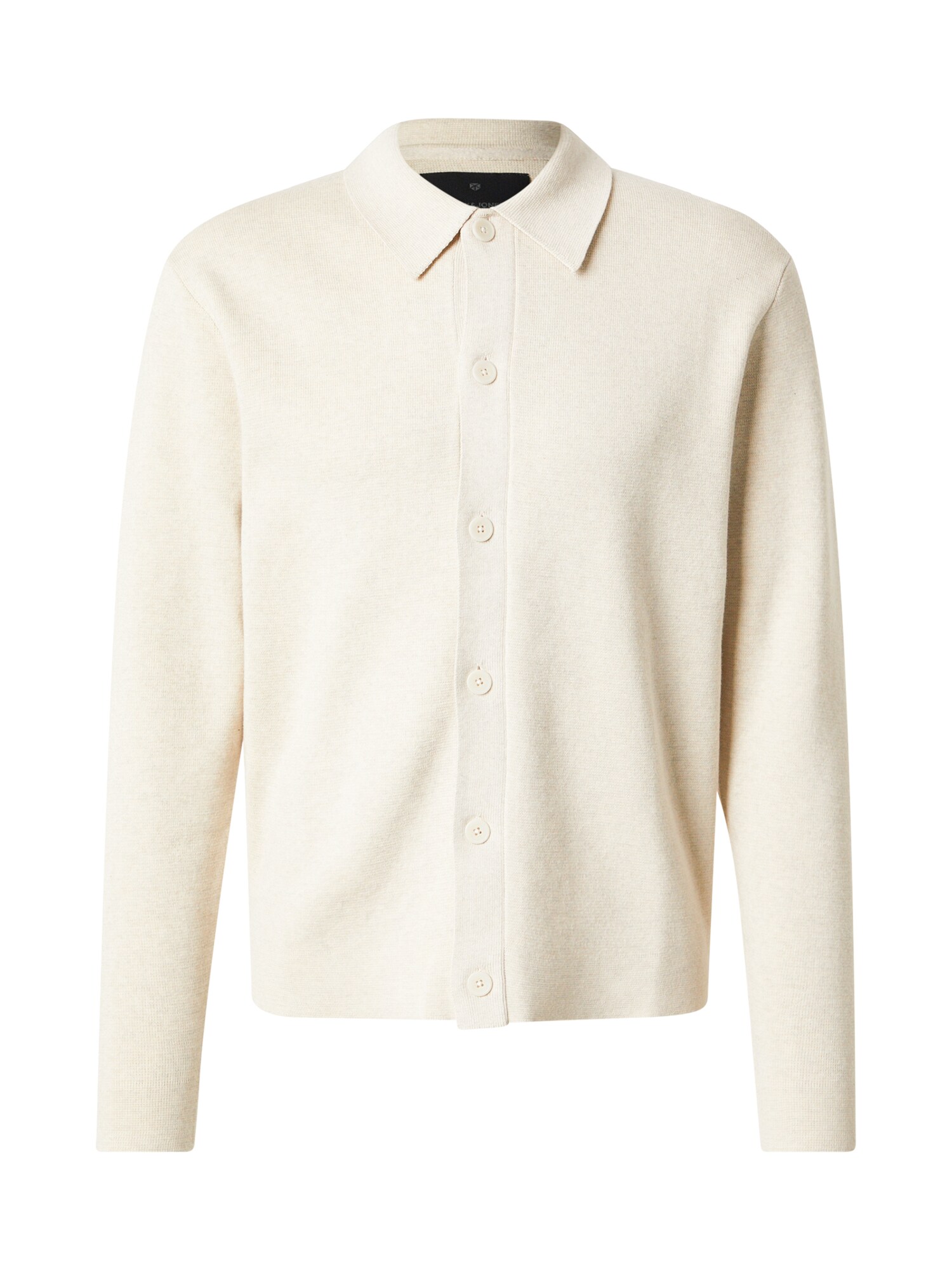 JACK & JONES Kardigán 'JPRBLAMILANO SPRING'  biela ako vlna