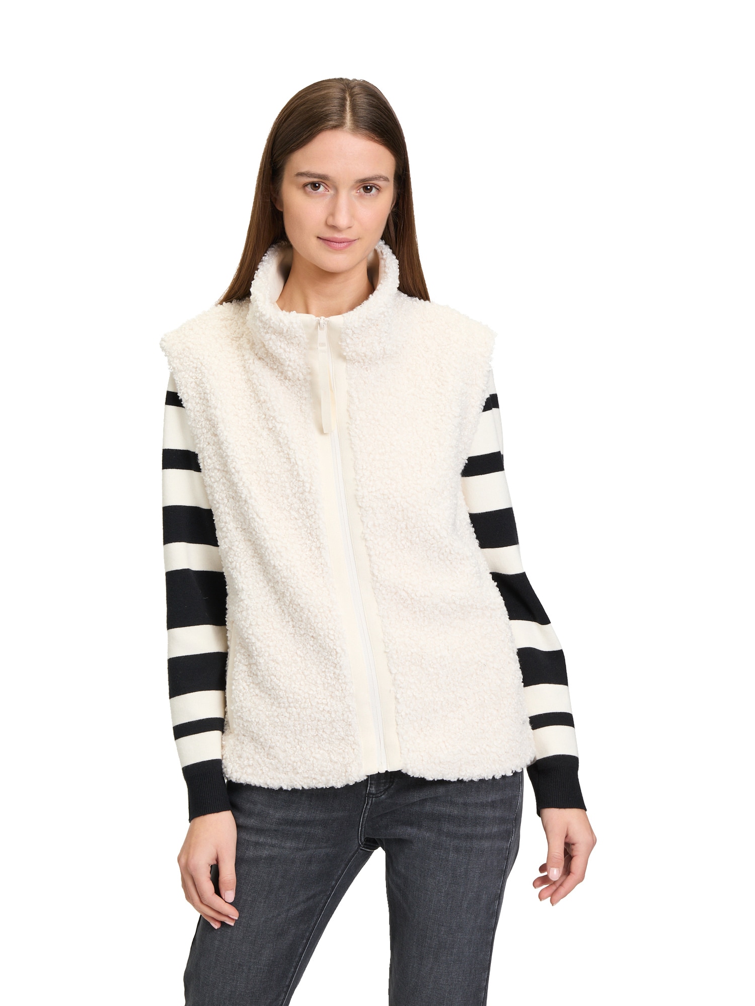 Thumbnail - Betty & Co Kunstfell-Weste mit Taschen