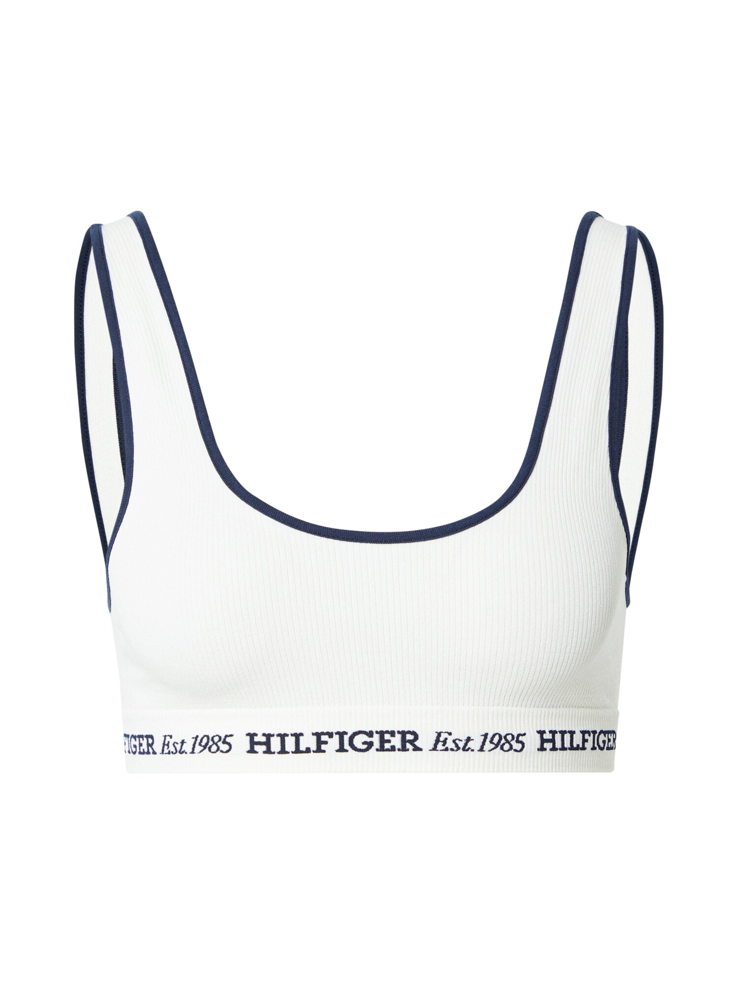 Tommy Hilfiger Underwear Sutien  negru / alb