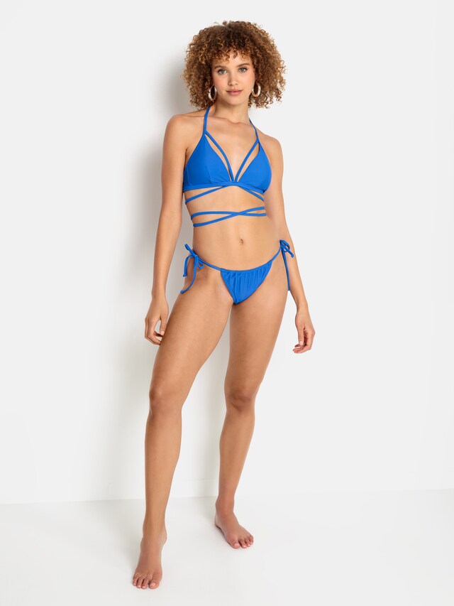 LSCN by LASCANA, Bikini nadrágok 'cheeky Gina', kék, 4 kép a 5 közül