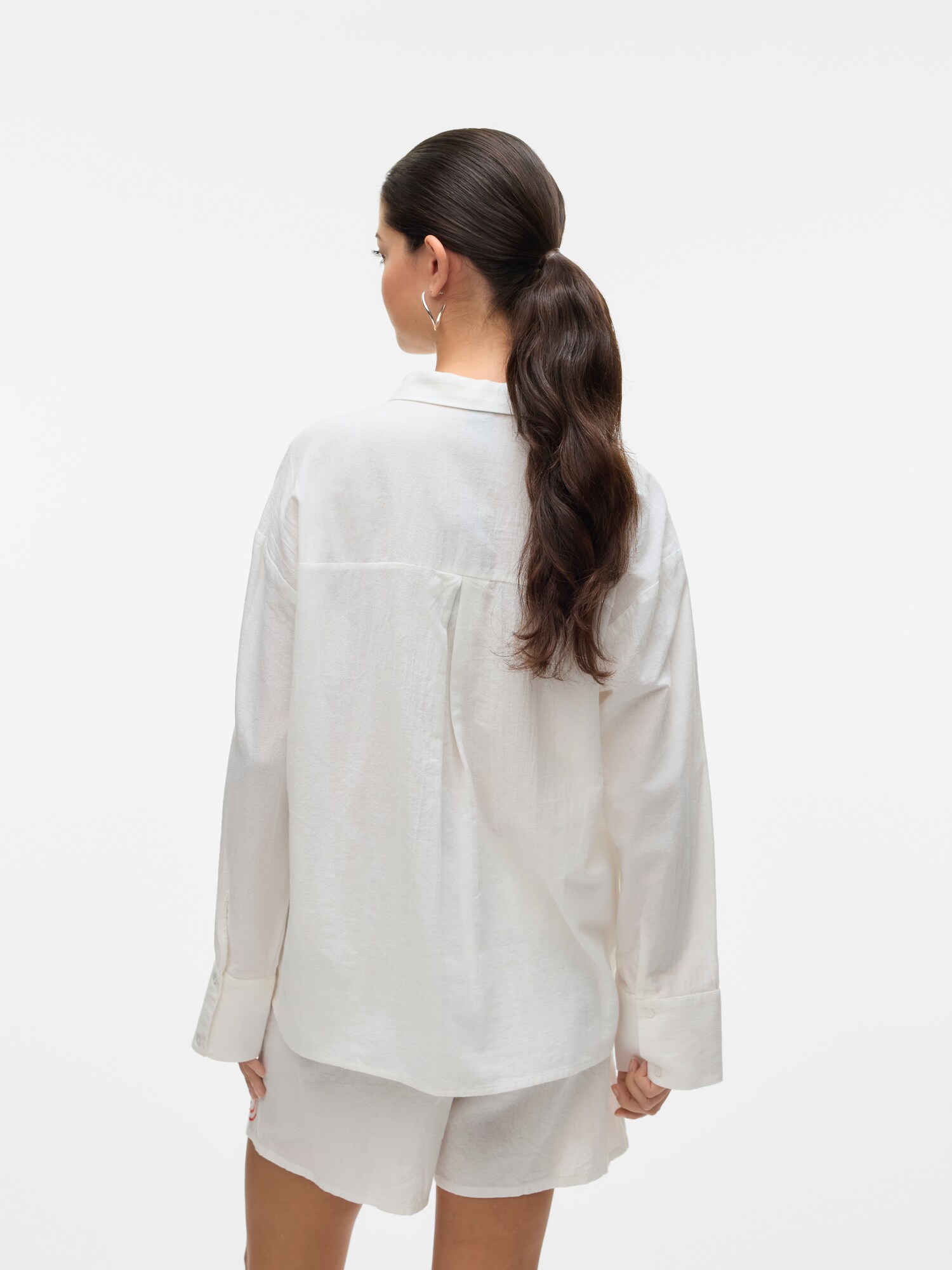 VERO MODA Blúzka 'VMDICTHE' tmavobéžová / červená / biela (obrázok 5)