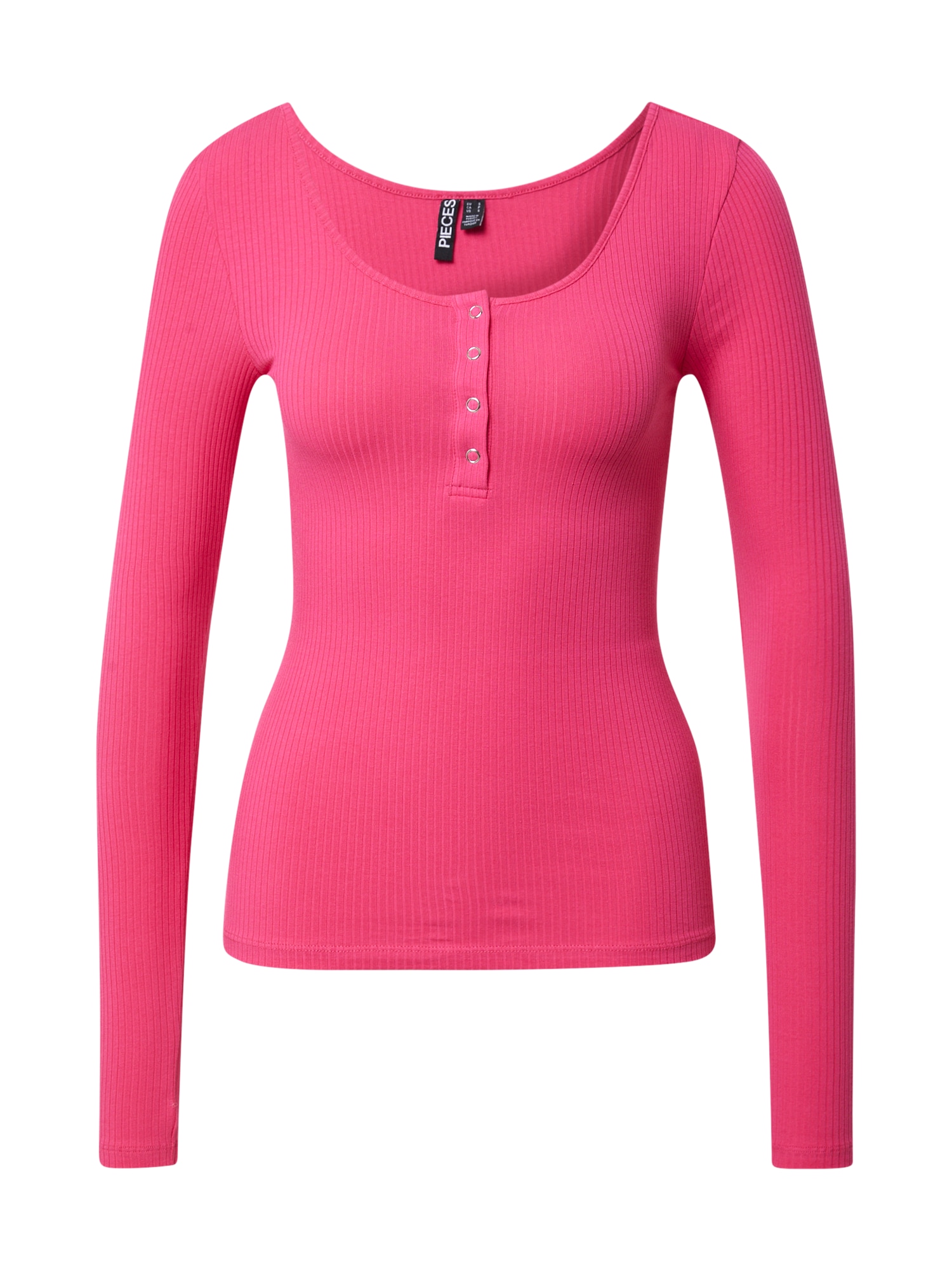 Жени > Дрехи > Тениски и топове > Тениски > Тениски с дълги ръкави PIECES Тениска ‘KITTE’  розово