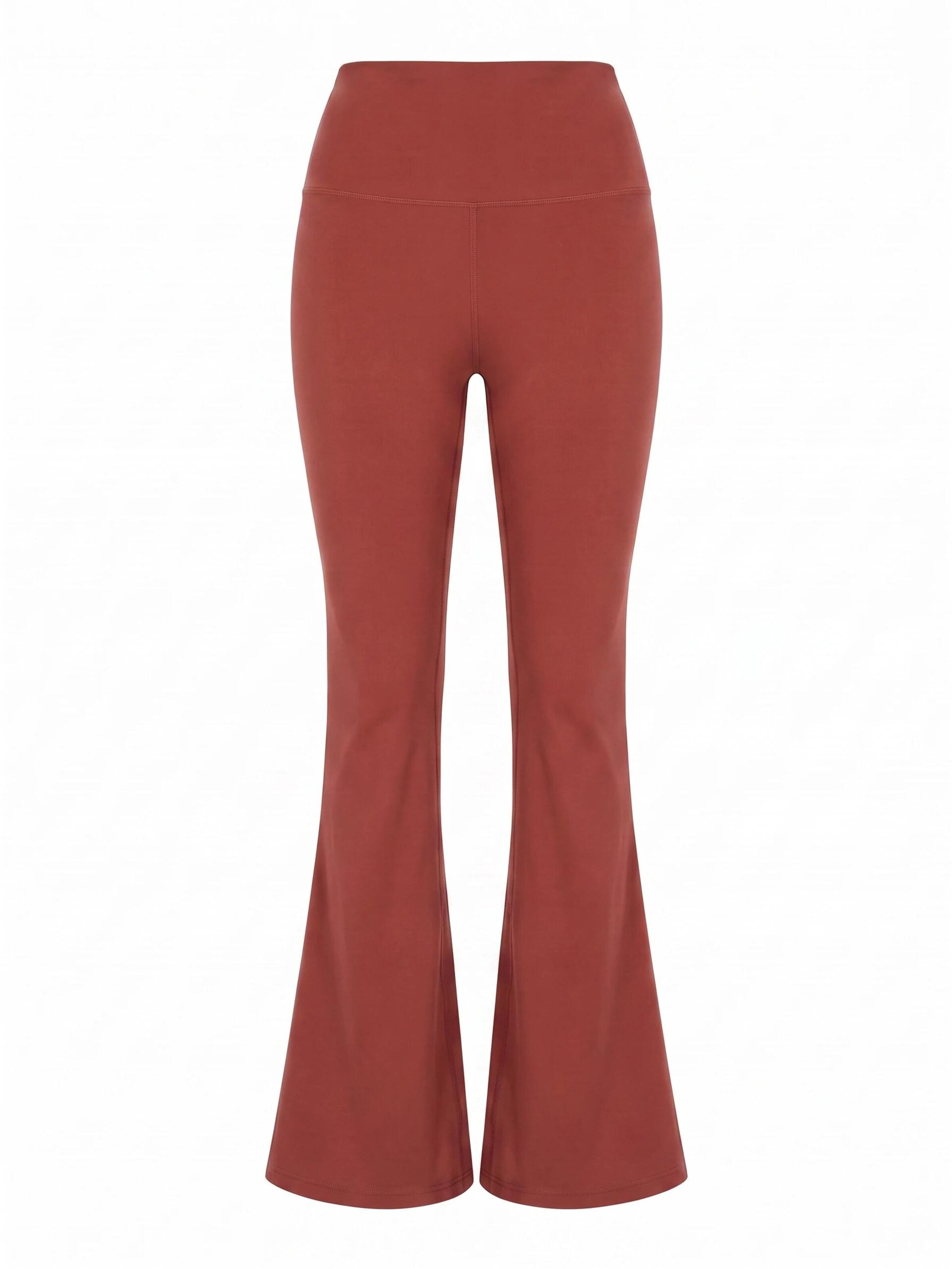 MyLibi Leggings 'Leggings campana rojos Flare Wine' dam