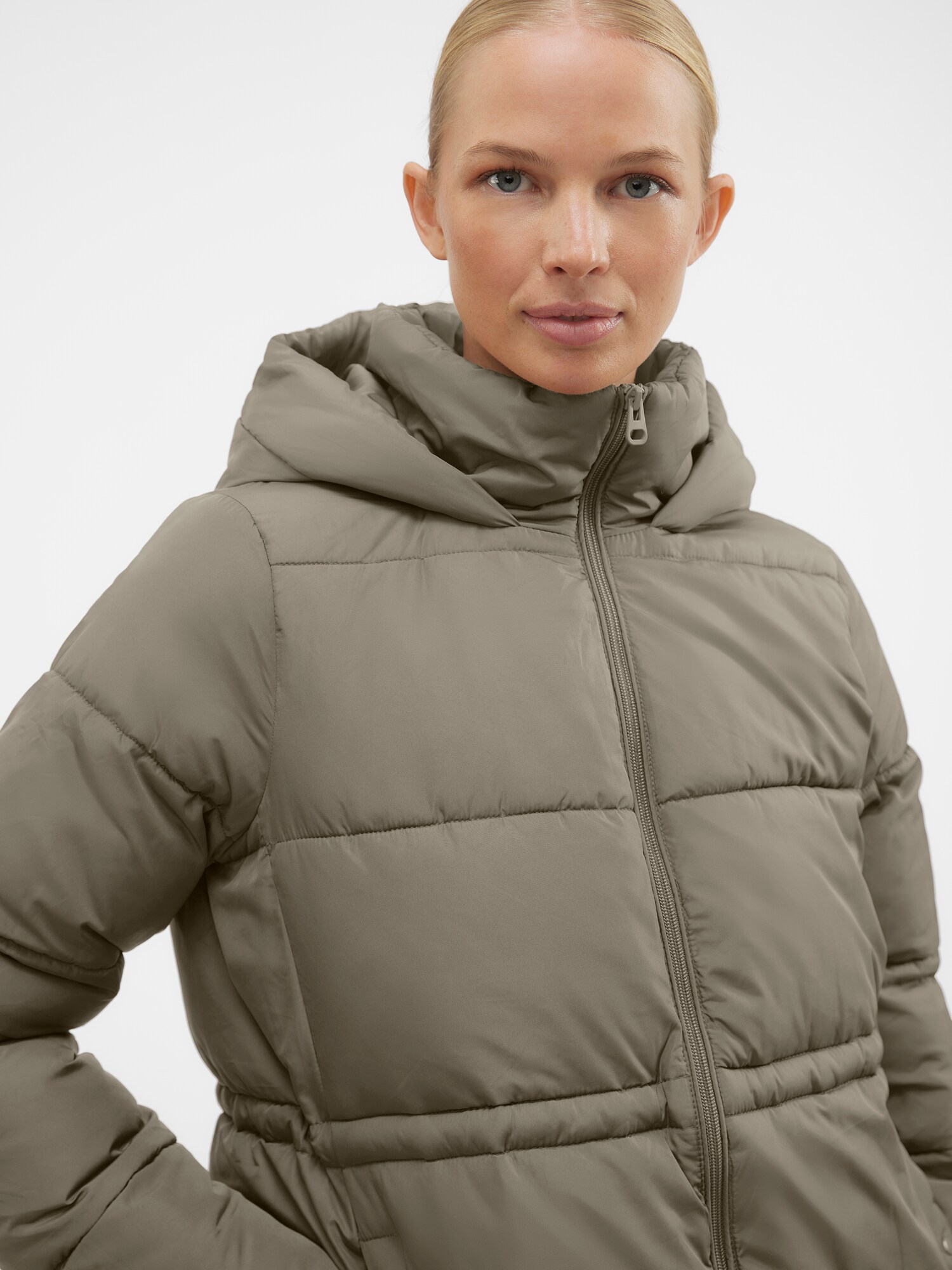VERO MODA Téli dzseki  olíva termék 2. képe
