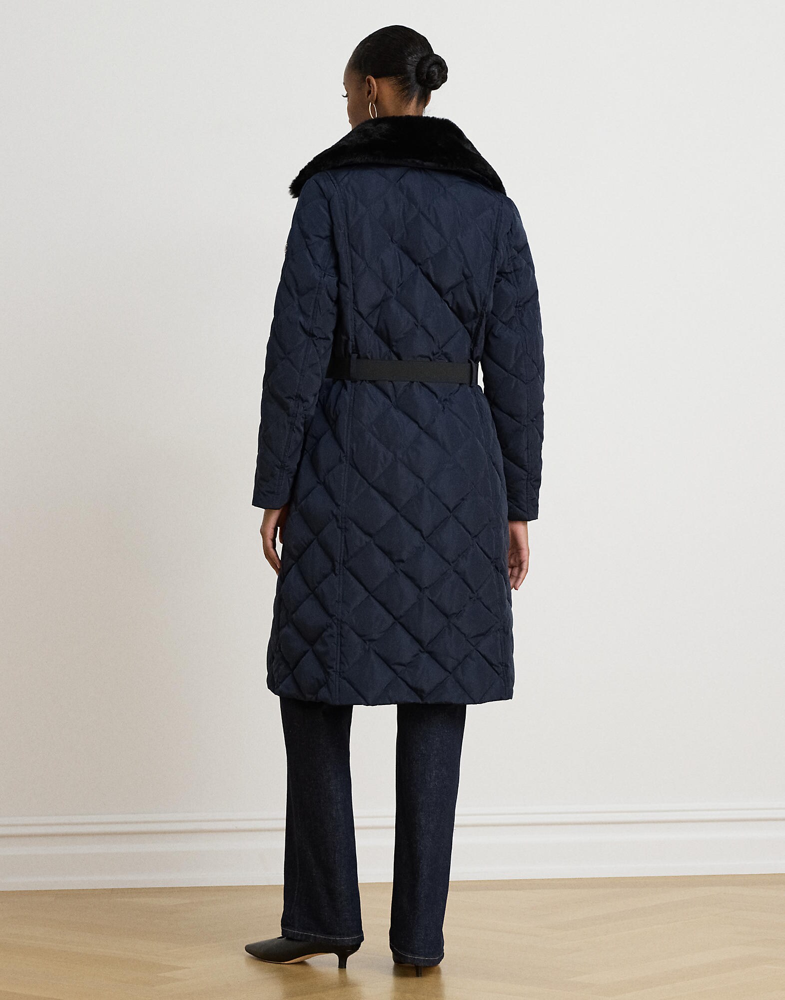 Lauren Ralph Lauren Abrigo de entretiempo navy – imagen 3
