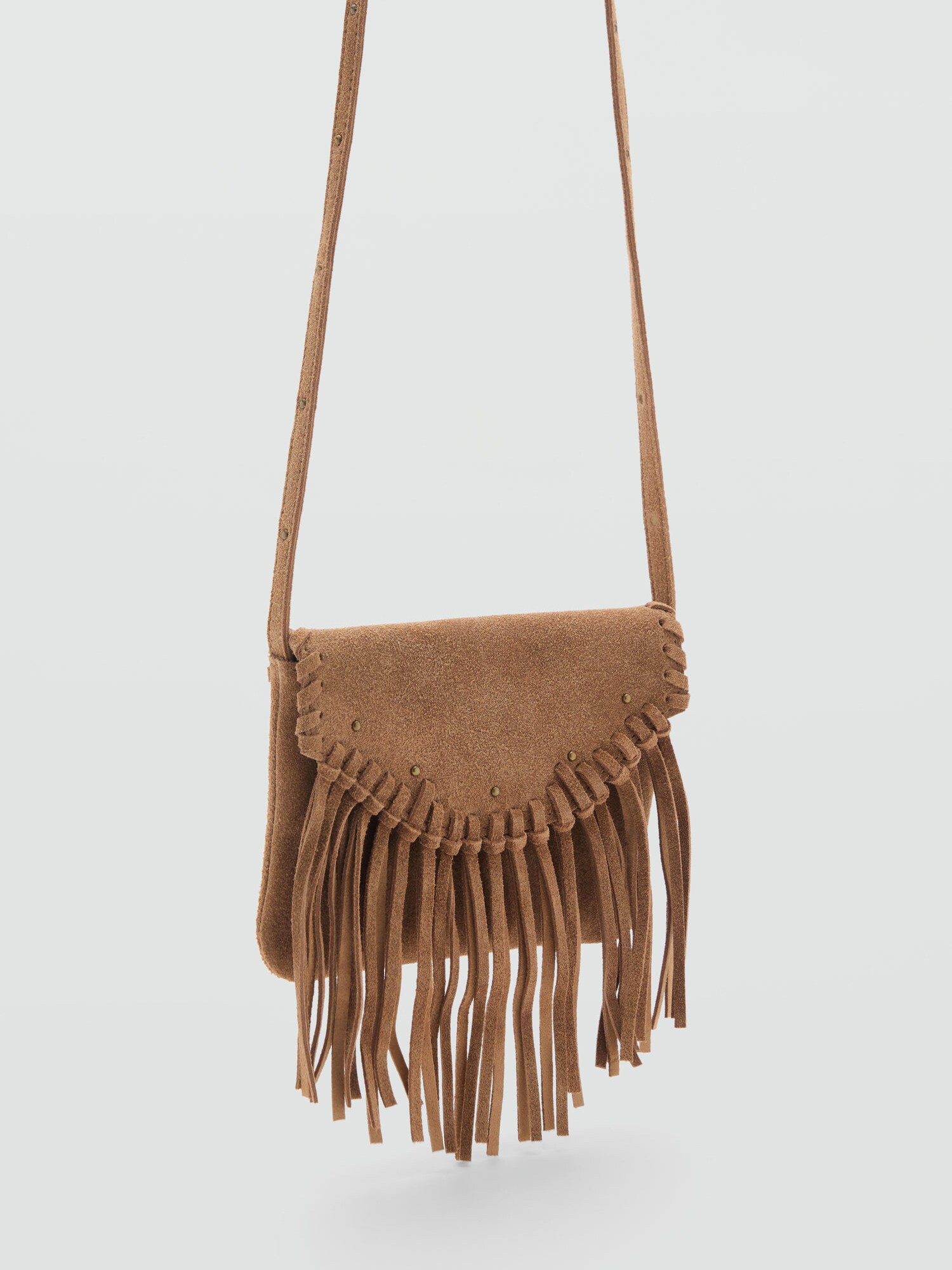 MANGO KIDS Táskák 'Fringe'  barna termék 2. képe