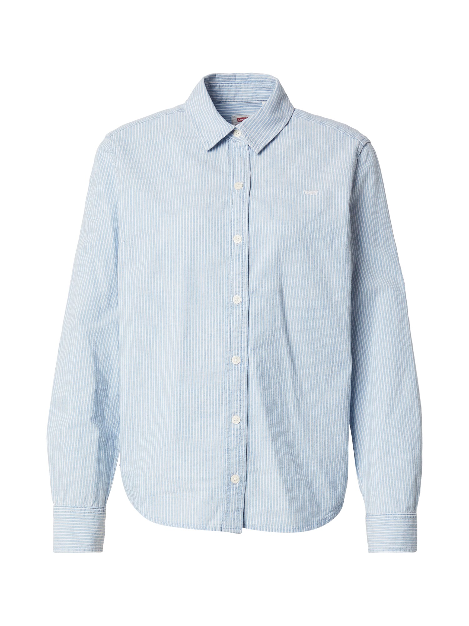 LEVIS ® Bluză Classic Shirt  albastru deschis / alb
