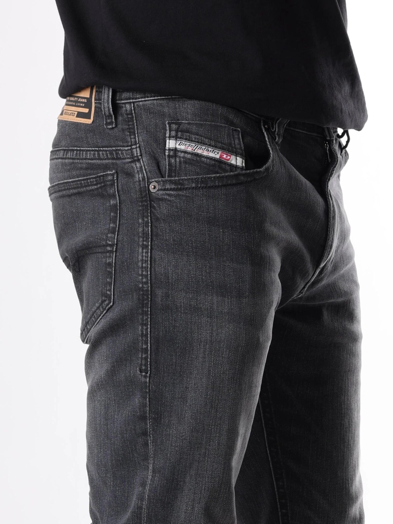DIESEL Vaquero 'Thommer-R'  gris oscuro – imagen 4