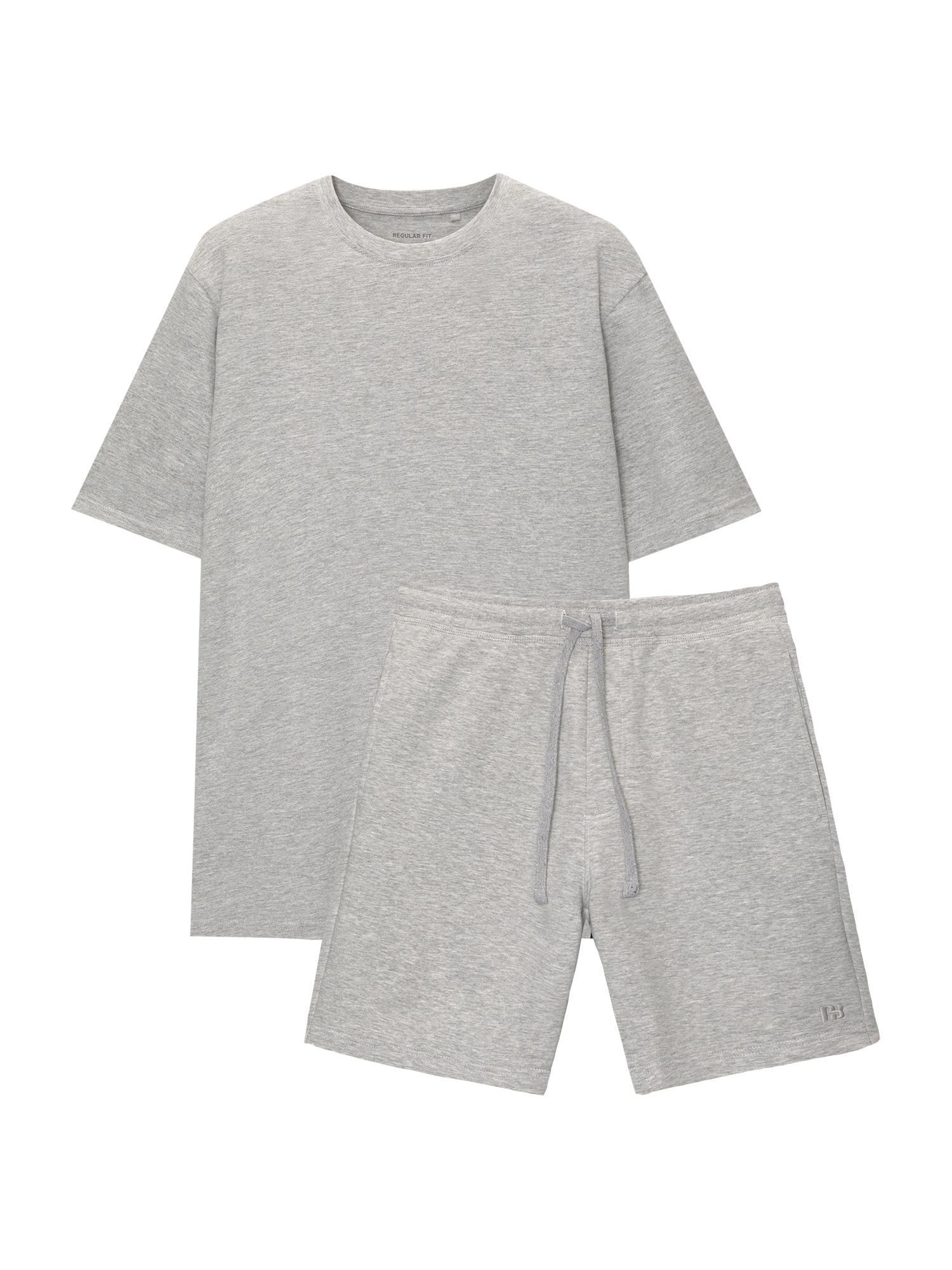 Pull&Bear Bluză de molton  gri