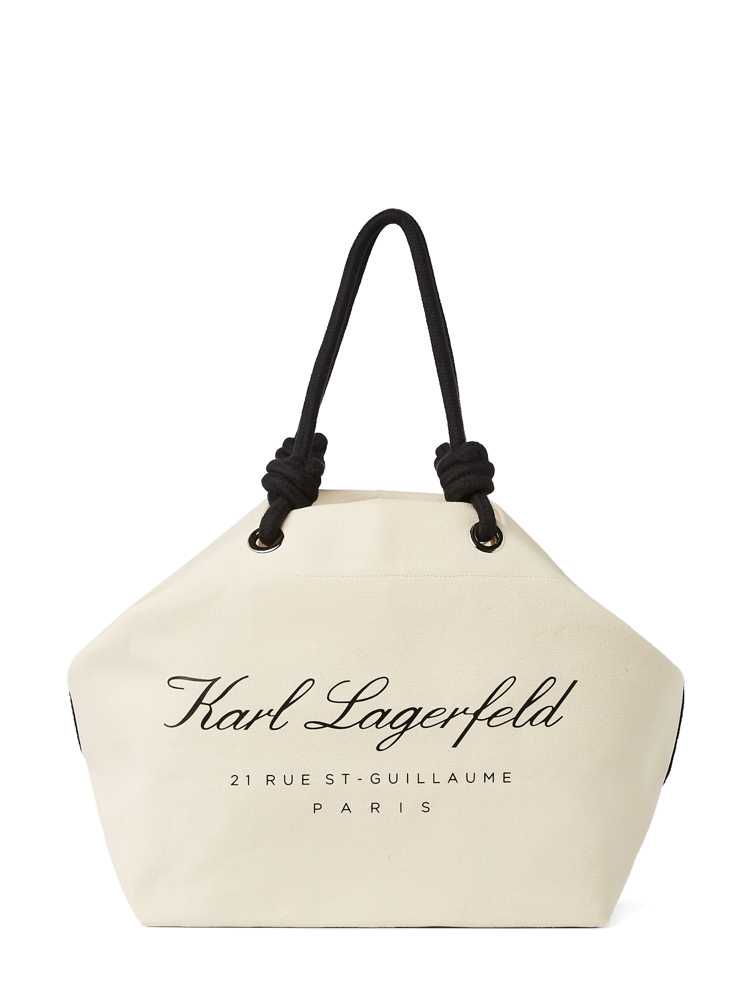 Karl Lagerfeld Strandtáskák ' HOTEL'  bézs / fekete akciós termékkép 1