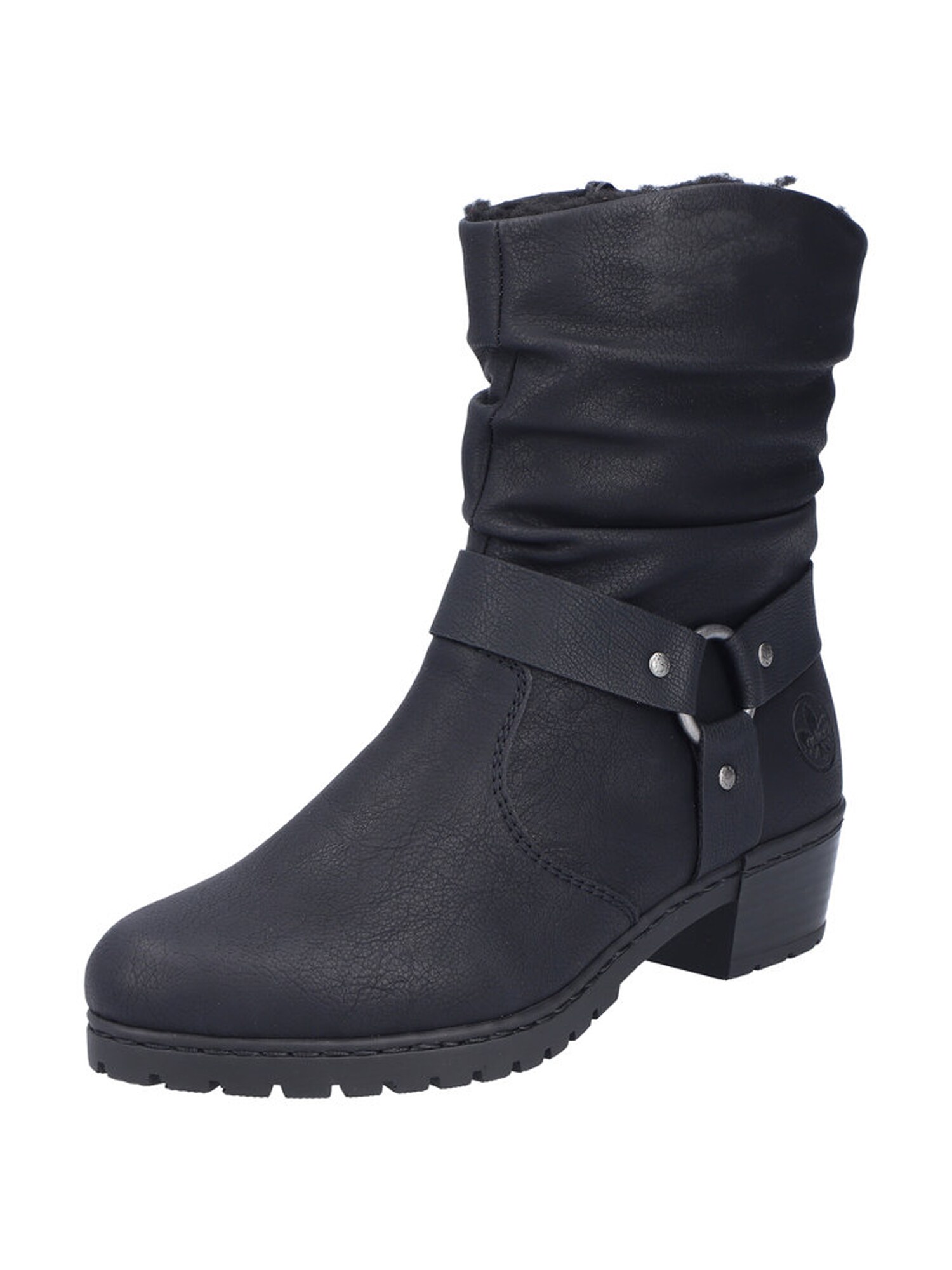 Rieker Botine  negru