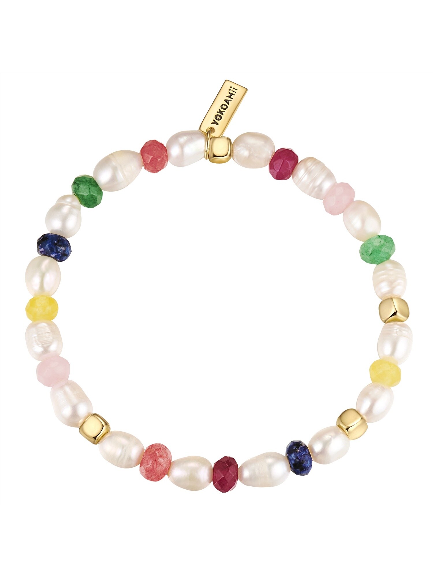 Yokoamii Pulsera  mezcla de colores / blanco