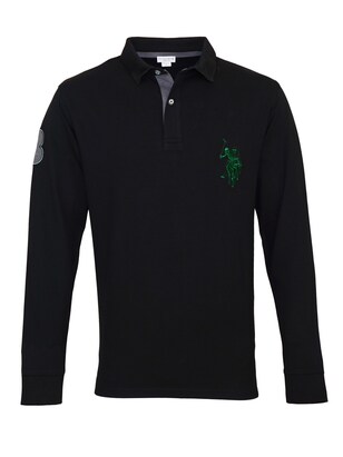 U.S. POLO ASSN. Shirt Grasgroen / Zwart