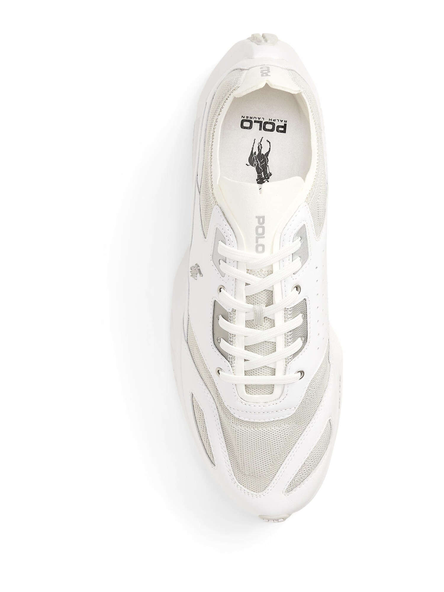 Polo Ralph Lauren Zapatillas deportivas bajas 'BOERUM' ecru / blanco – imagen 3