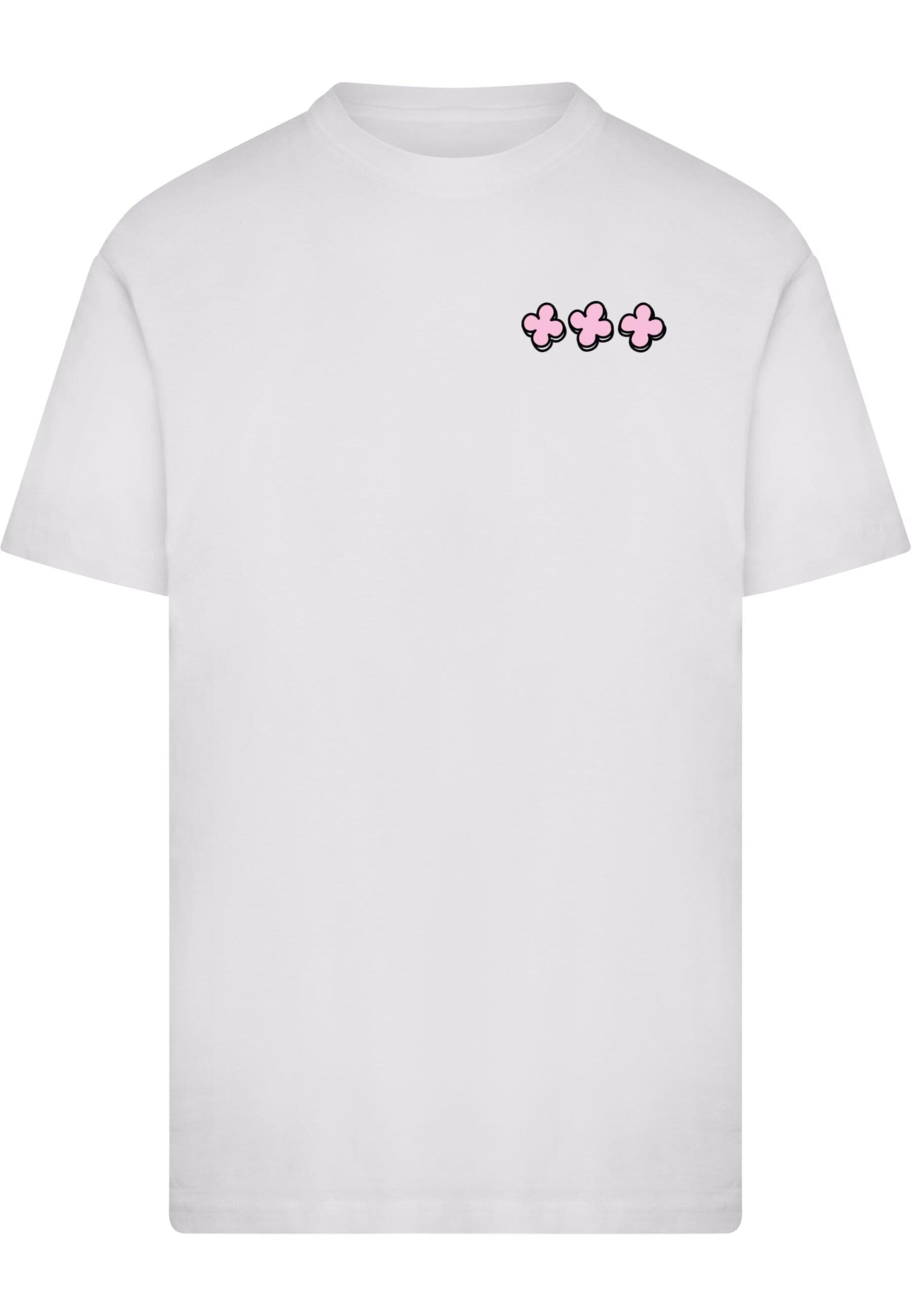 Mister Tee T-shirt 'All Or Nothin Chain' rosa / svart herr