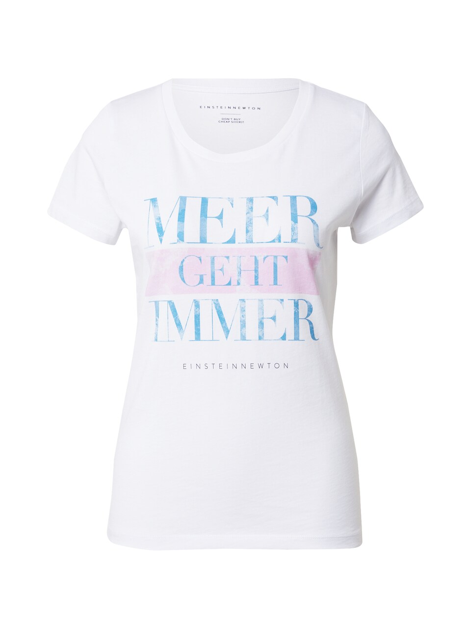 T-shirt himmelsblå / rosa