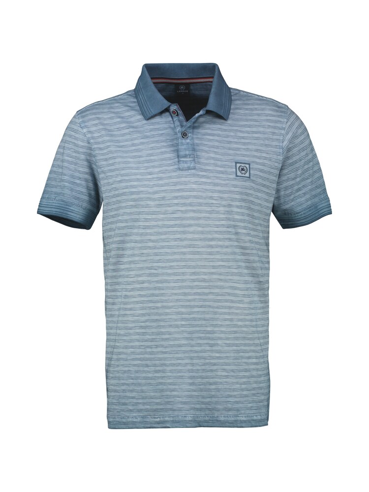 LERROS Poloshirt Herren Größe S navy / pastellblau
