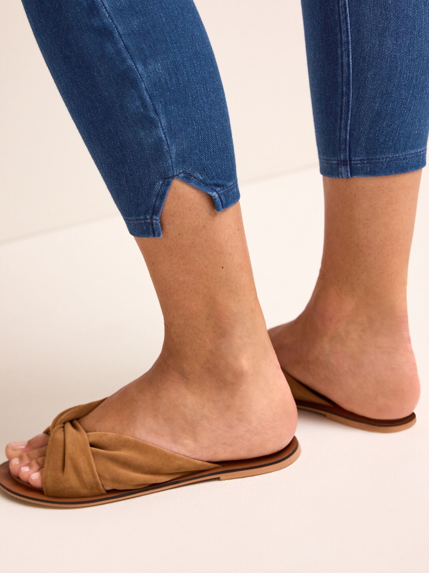 Next Jeggings modrá denim (obrázok 4)