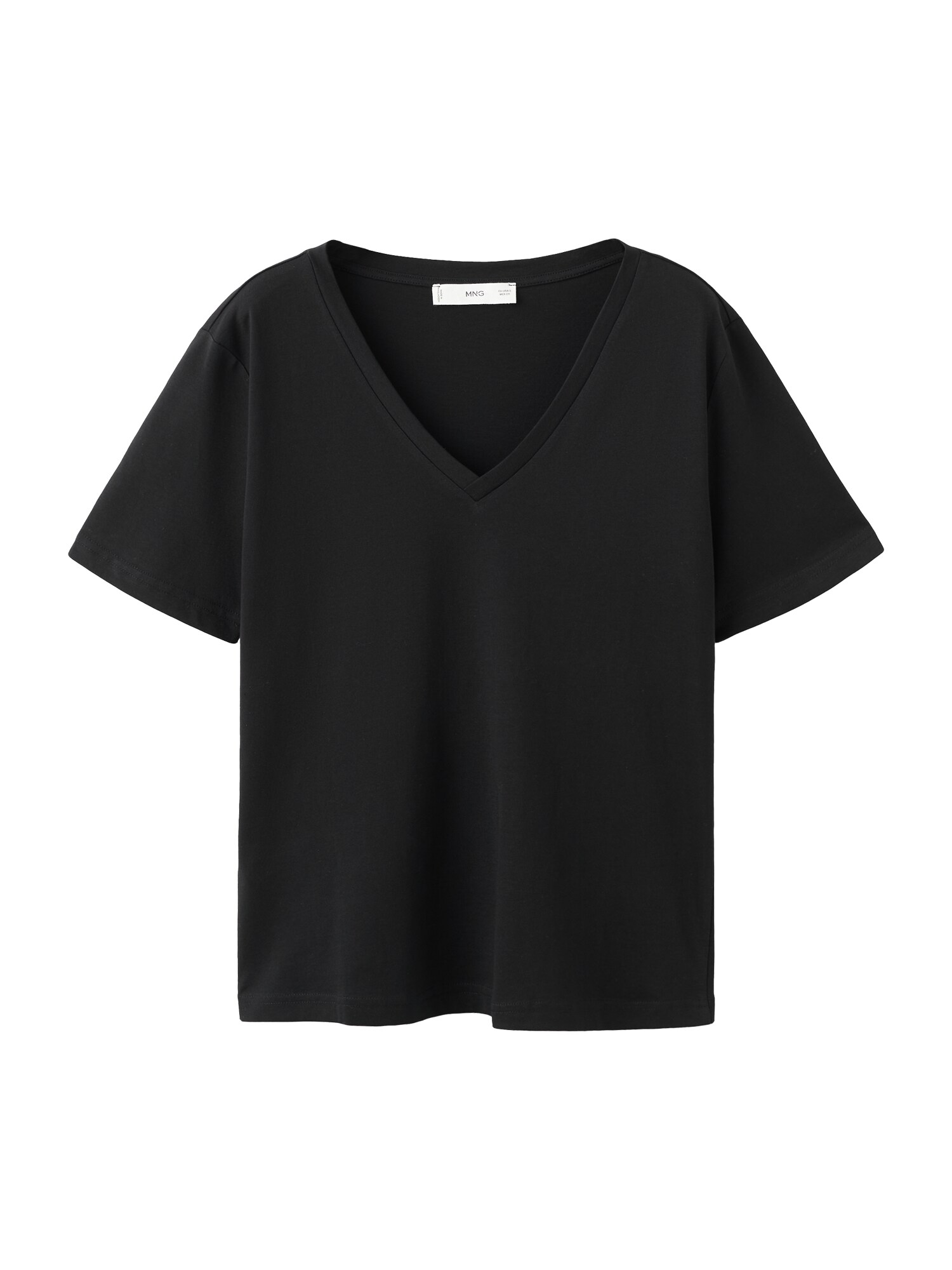 MANGO Tricou 'CHALSPI'  negru