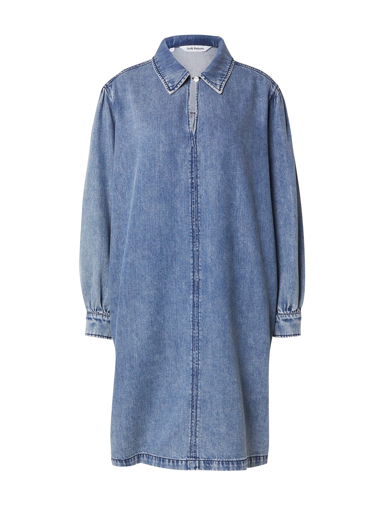 Soft Rebels Šaty 'Keira' modrá denim