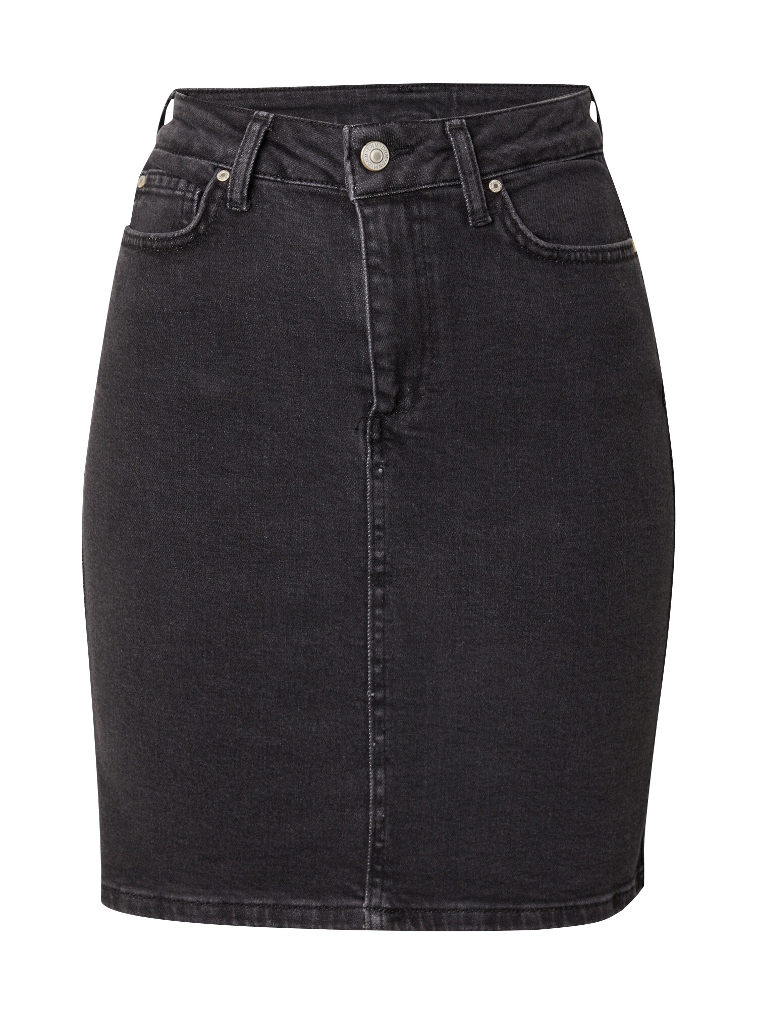 Trendyol Fustă negru denim