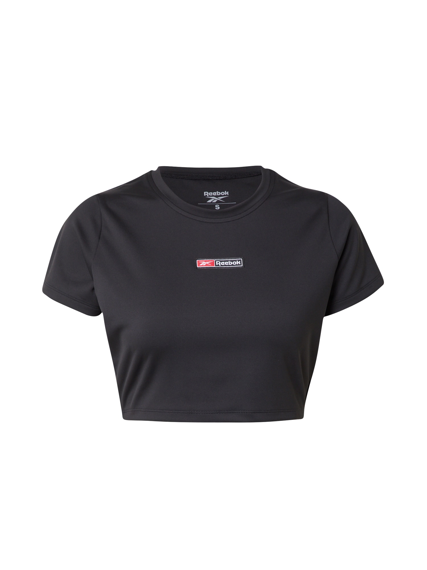 Reebok Функционална тениска 'LUX BOLD'  червено / черно / сребърно / бяло