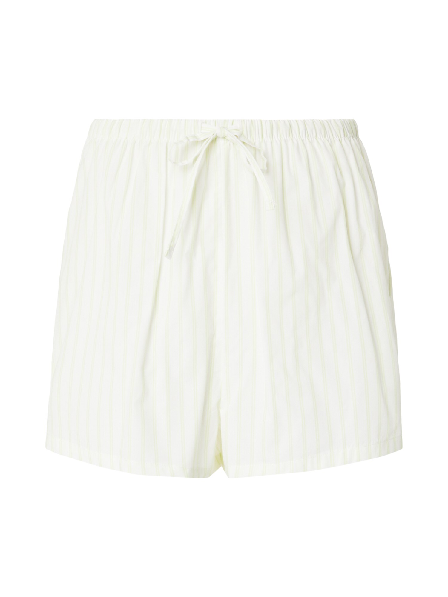 Hunkemöller Pantaloni de pijama  verde pastel / alb