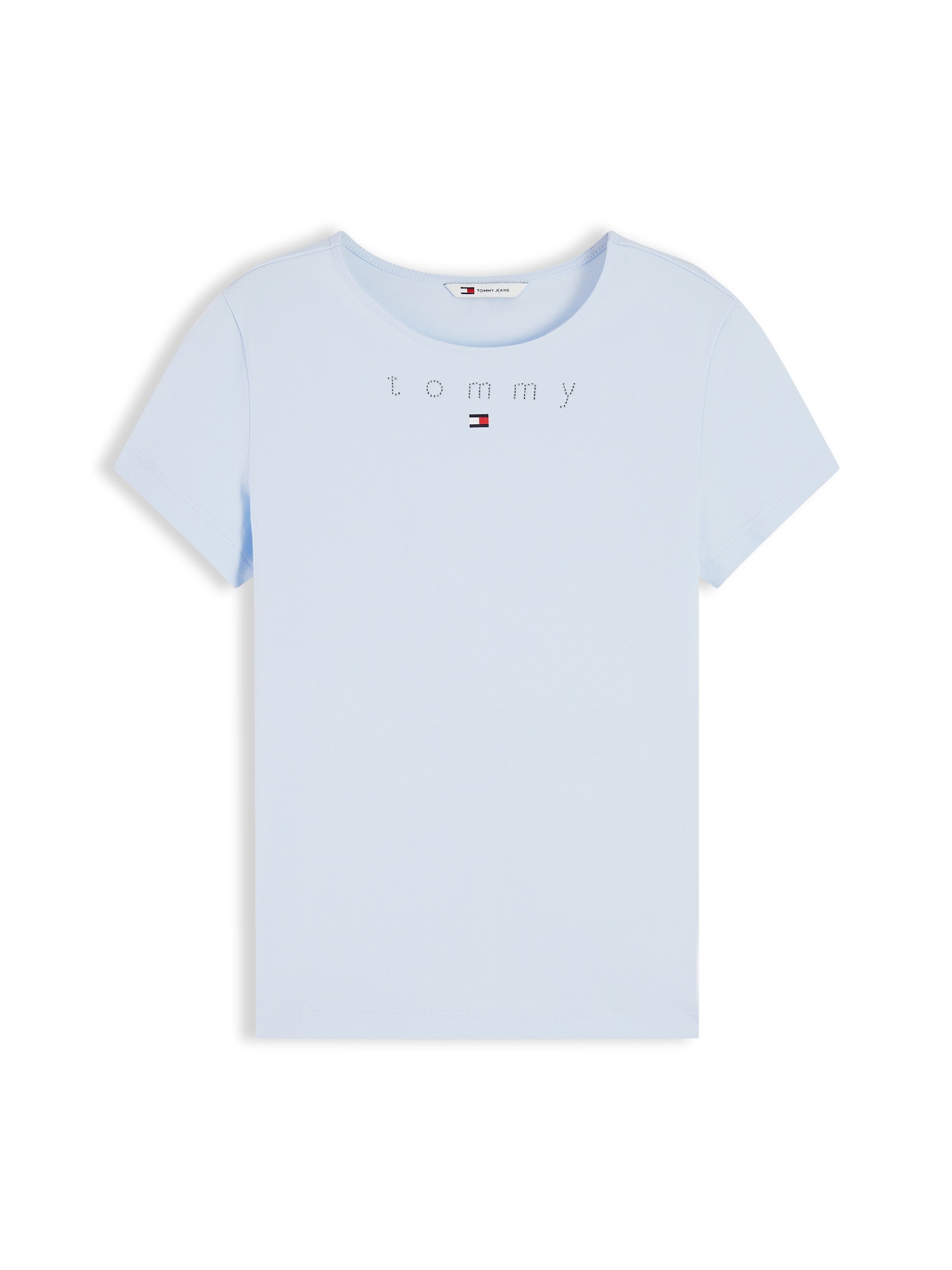 Tommy Jeans Camiseta navy / azul pastel / rojo / plata