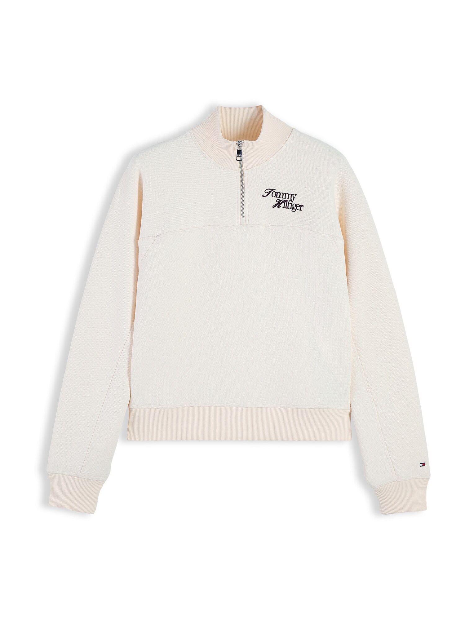 TOMMY HILFIGER Mikina  béžová / hnedá